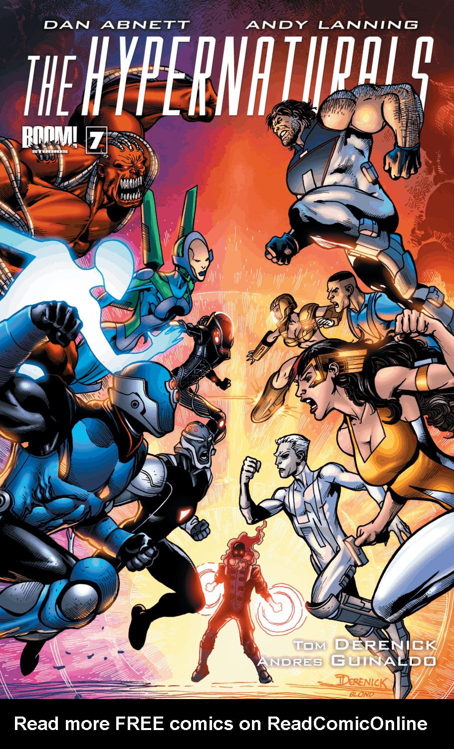 Read online The Hypernaturals comic -  Issue #7 - 1