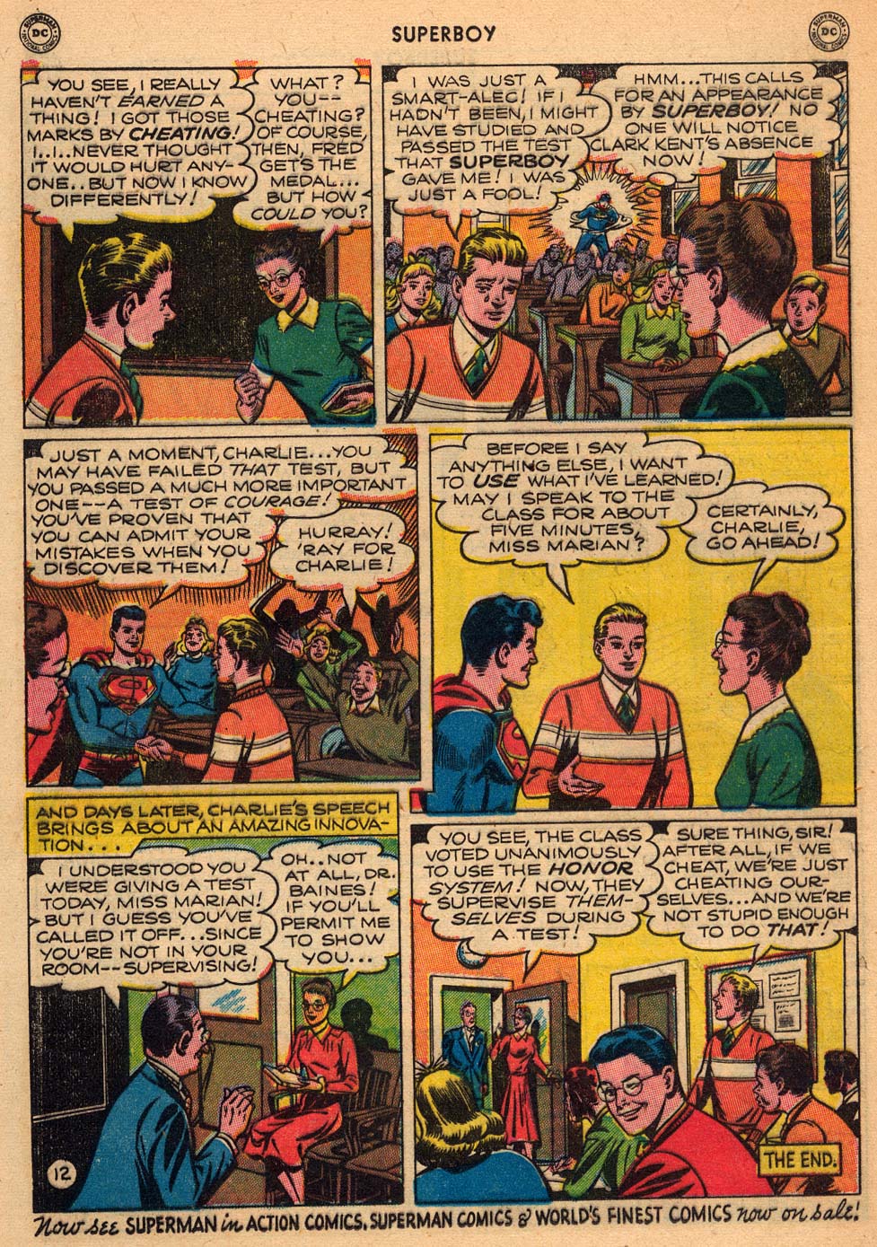 Read online Superboy (1949) comic -  Issue #9 - 26