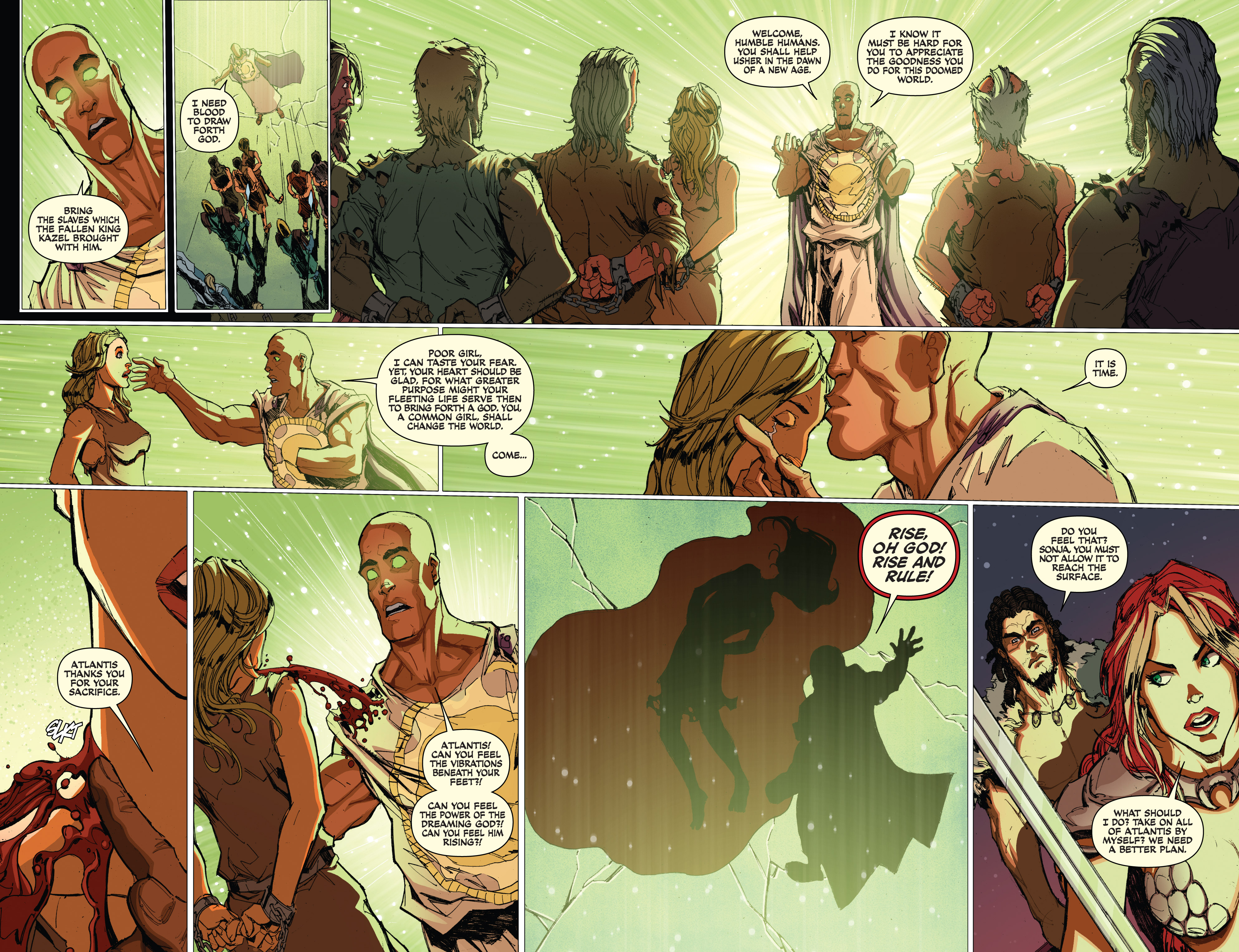 Read online Red Sonja: Atlantis Rises comic -  Issue #4 - 12