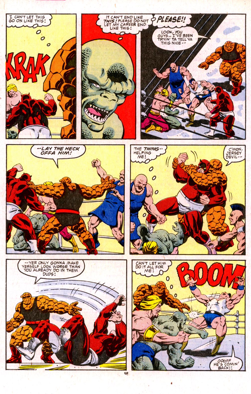 Read online The Thing comic -  Issue #29 - 19