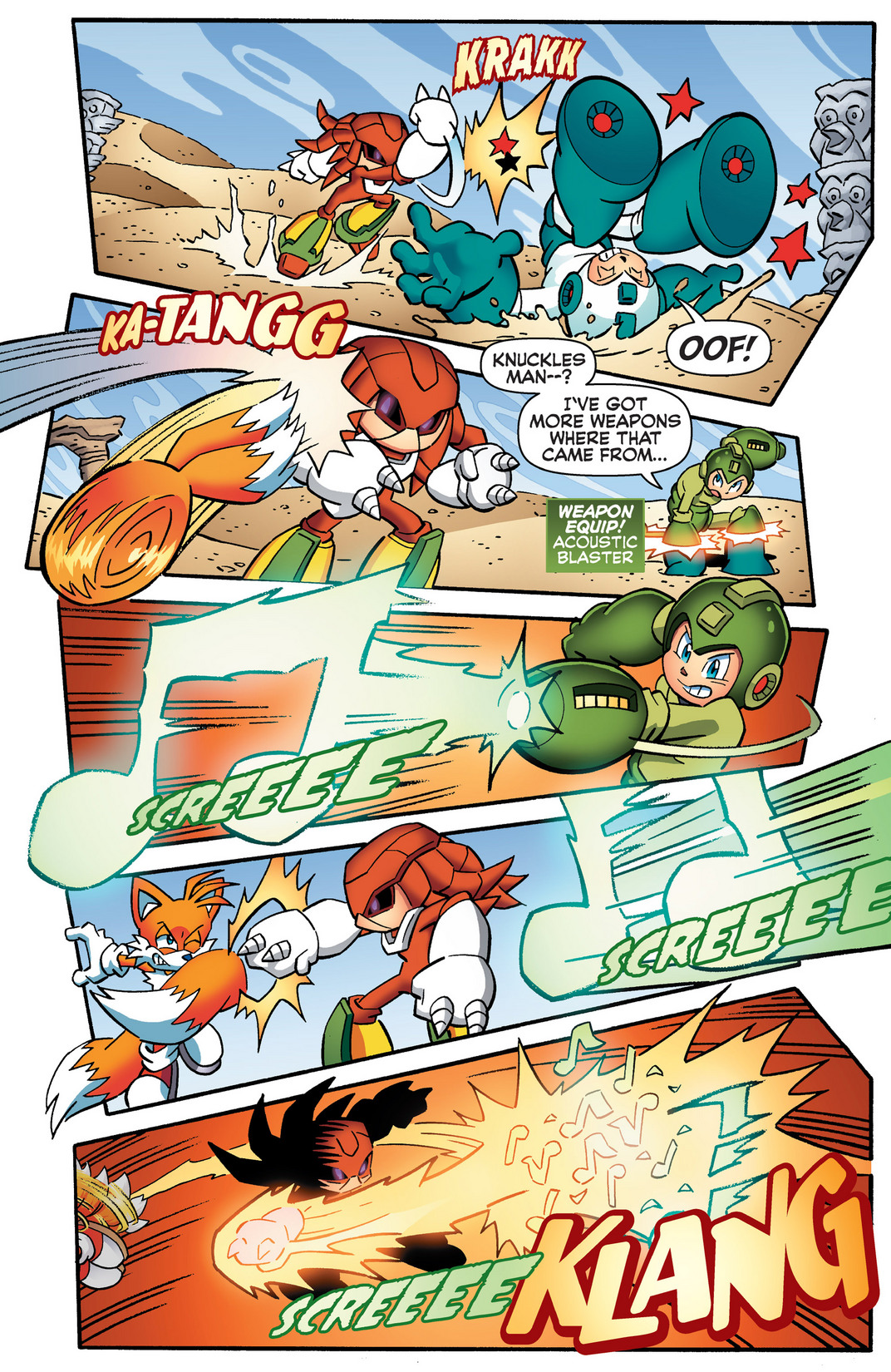 Read online Sonic Mega Man Worlds Collide comic -  Issue # Vol 2 - 91