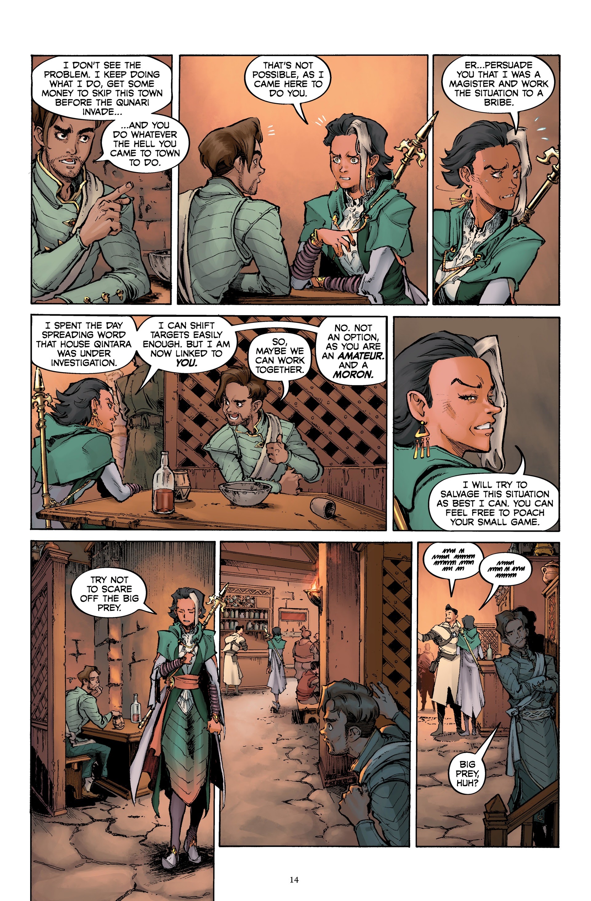 Read online Dragon Age: Wraiths of Tevinter comic -  Issue # TPB (Part 1) - 16