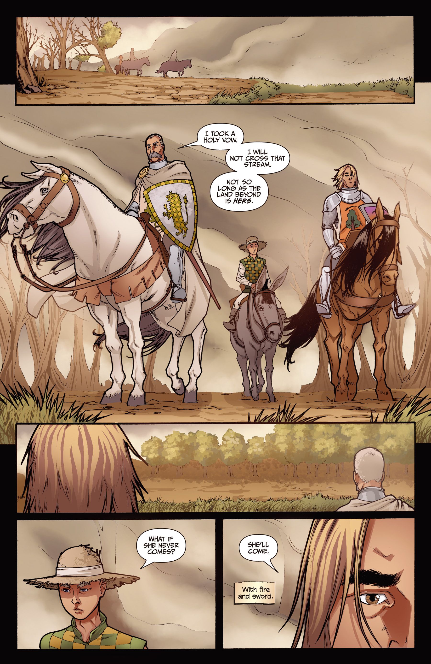 Read online The Sworn Sword: The Graphic Novel comic -  Issue # Full - 120