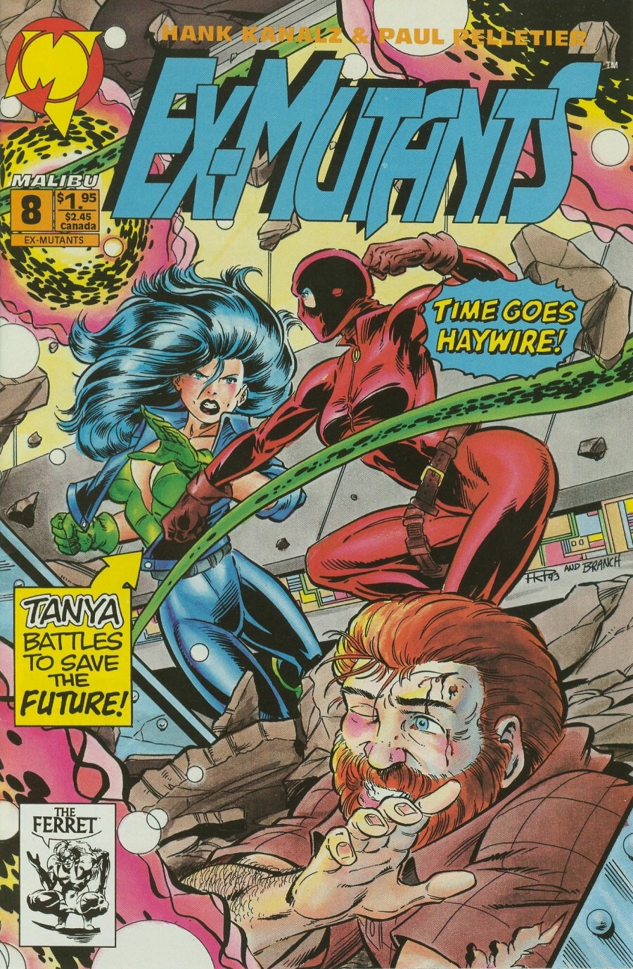 Read online Ex-Mutants comic -  Issue #8 - 1