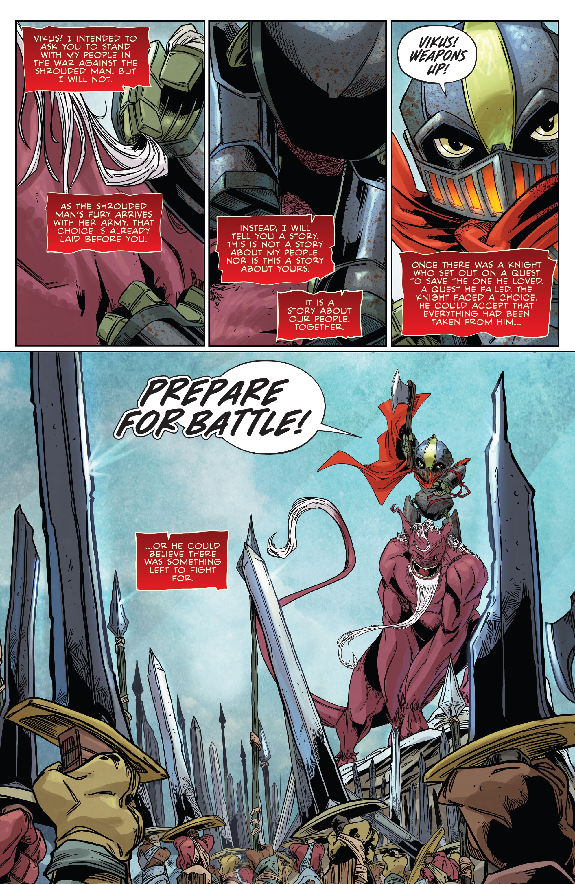 Read online Canto III: Lionhearted comic -  Issue #5 - 3