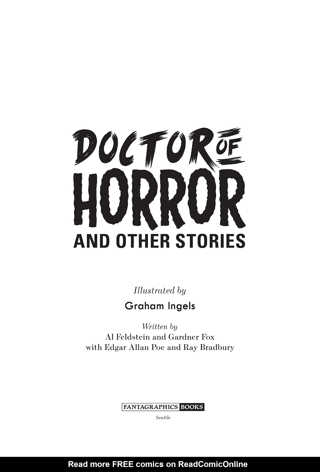 Read online Doctor of Horror and Other Stories comic -  Issue # TPB (Part 1) - 4