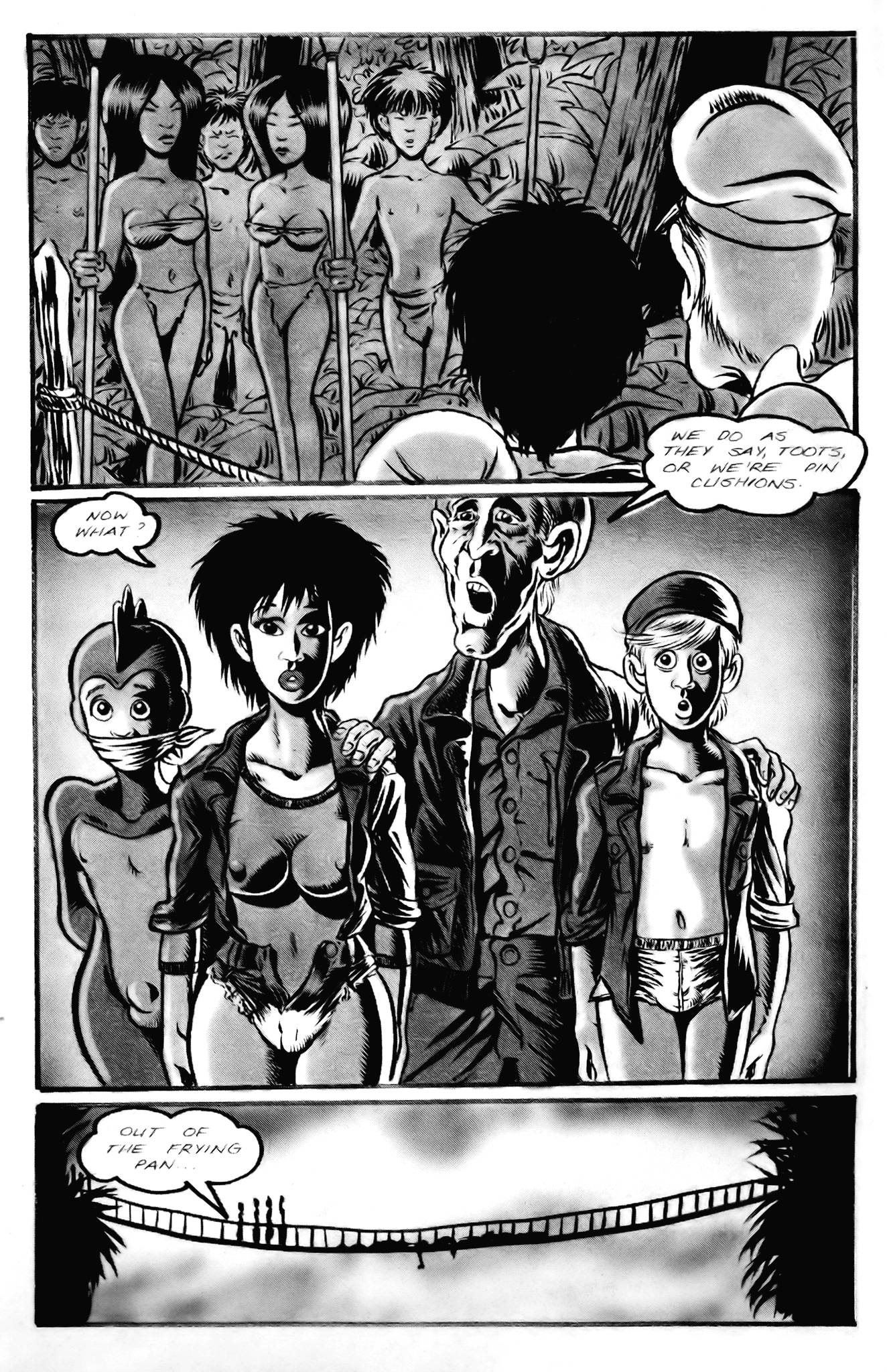 Read online Leather & Lace (1989) comic -  Issue #6 - 8