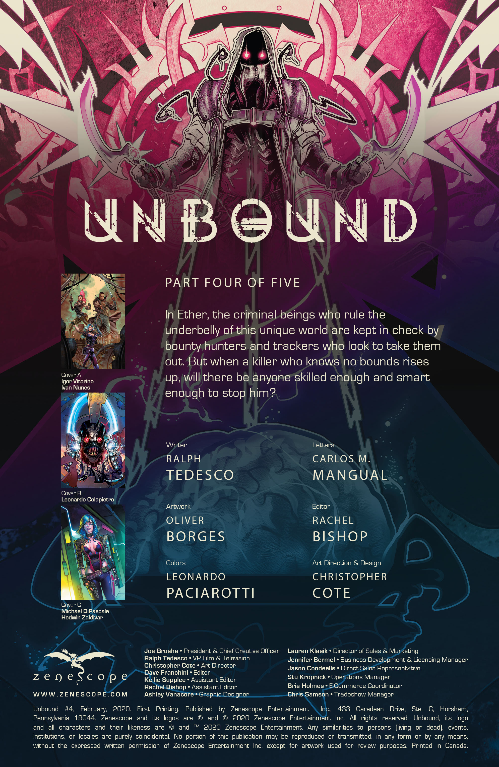 Read online Unbound comic -  Issue #4 - 2