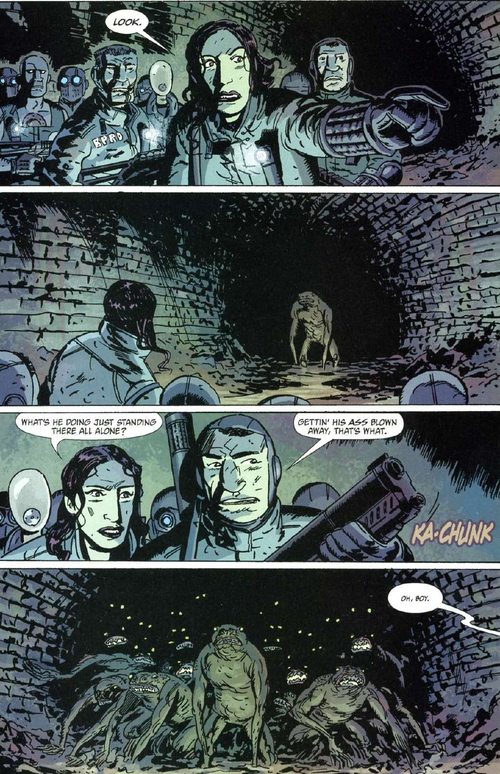 Read online B.P.R.D.: The Black Flame comic -  Issue #1 - 13