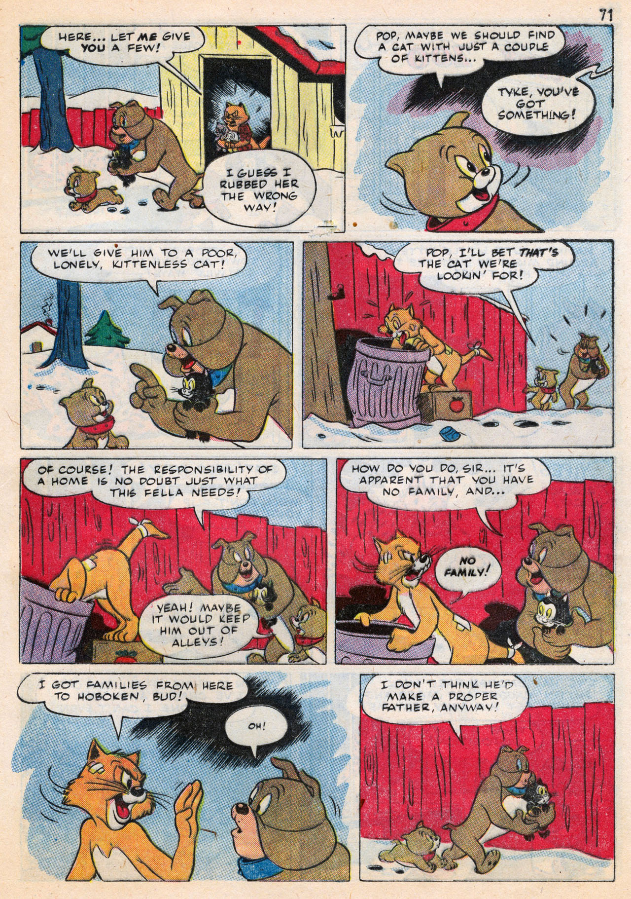 Read online Tom & Jerry Winter Carnival comic -  Issue #2 - 74