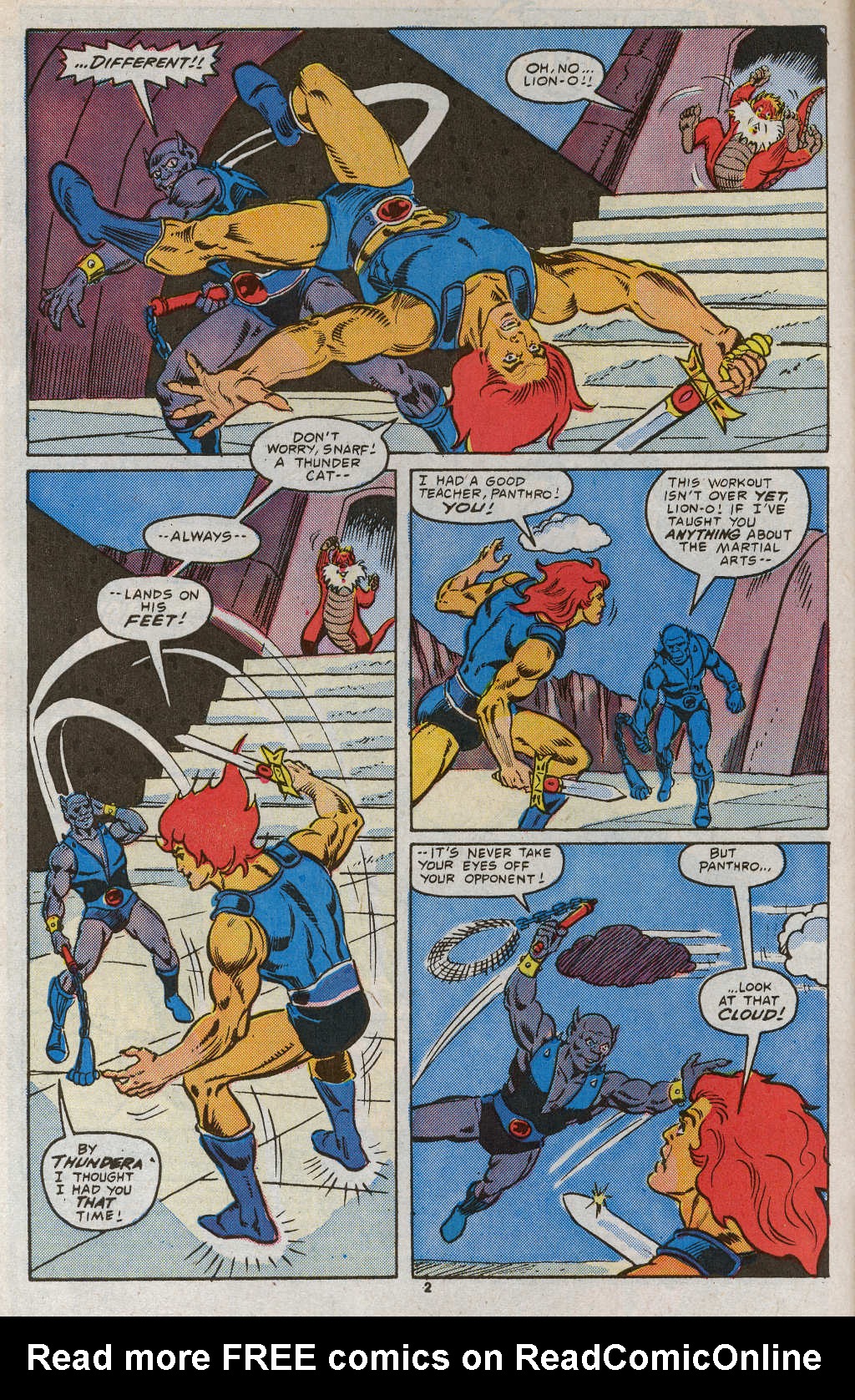 Read online ThunderCats (1985) comic -  Issue #19 - 4