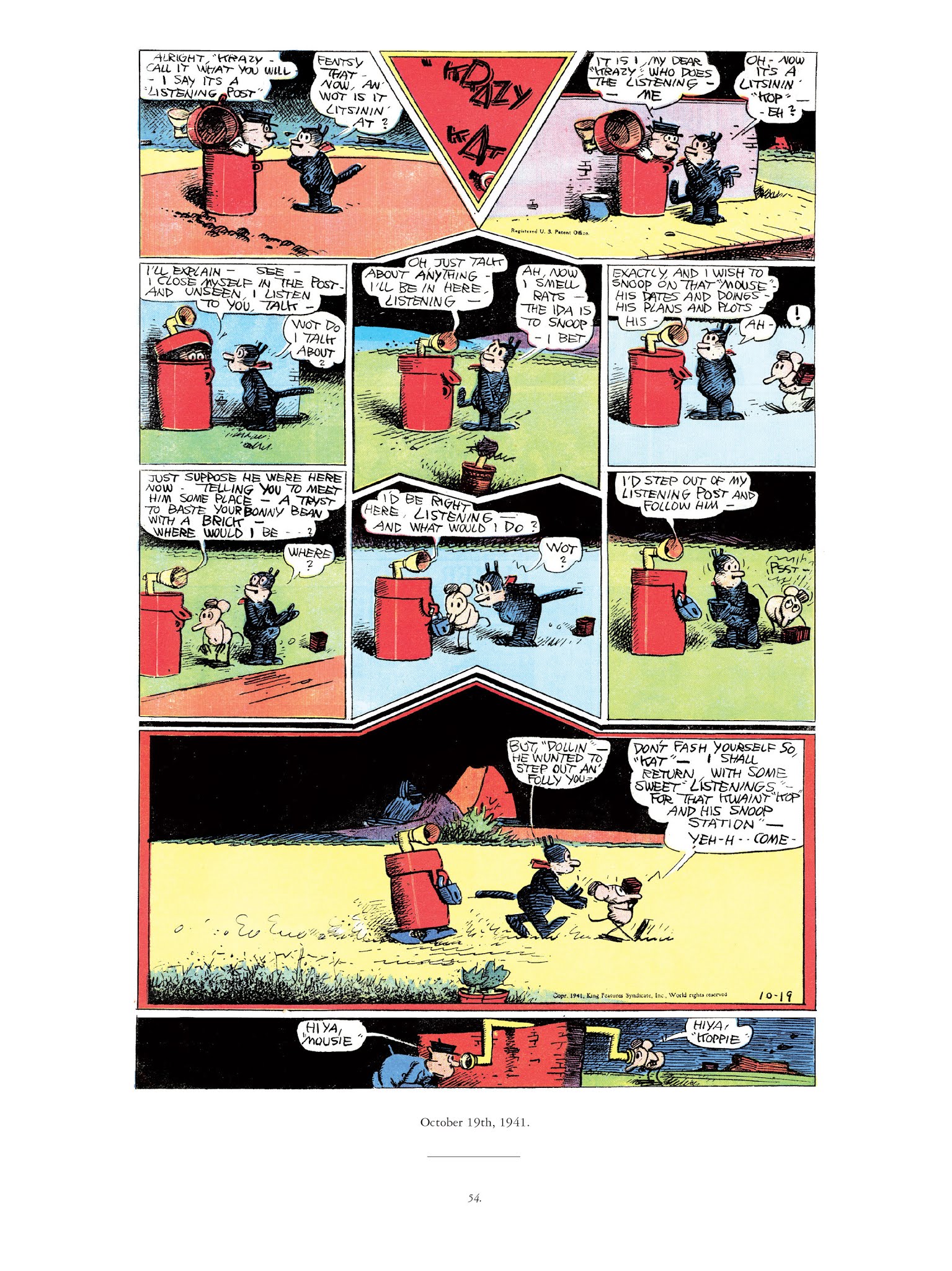 Read online Krazy & Ignatz comic -  Issue # TPB 12 - 53