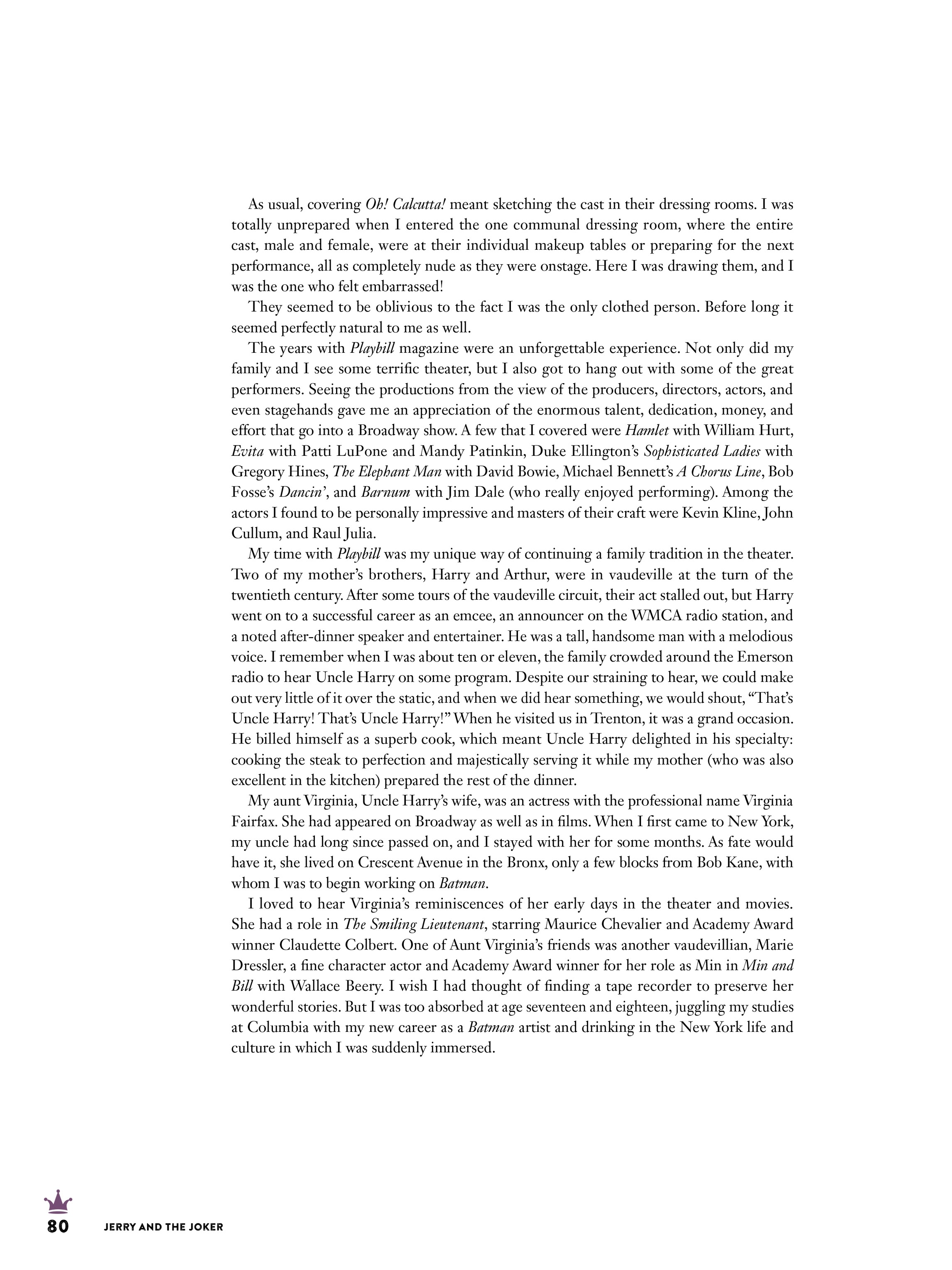 Read online Jerry and the Joker: Adventures and Comic Art comic -  Issue # TPB (Part 1) - 82