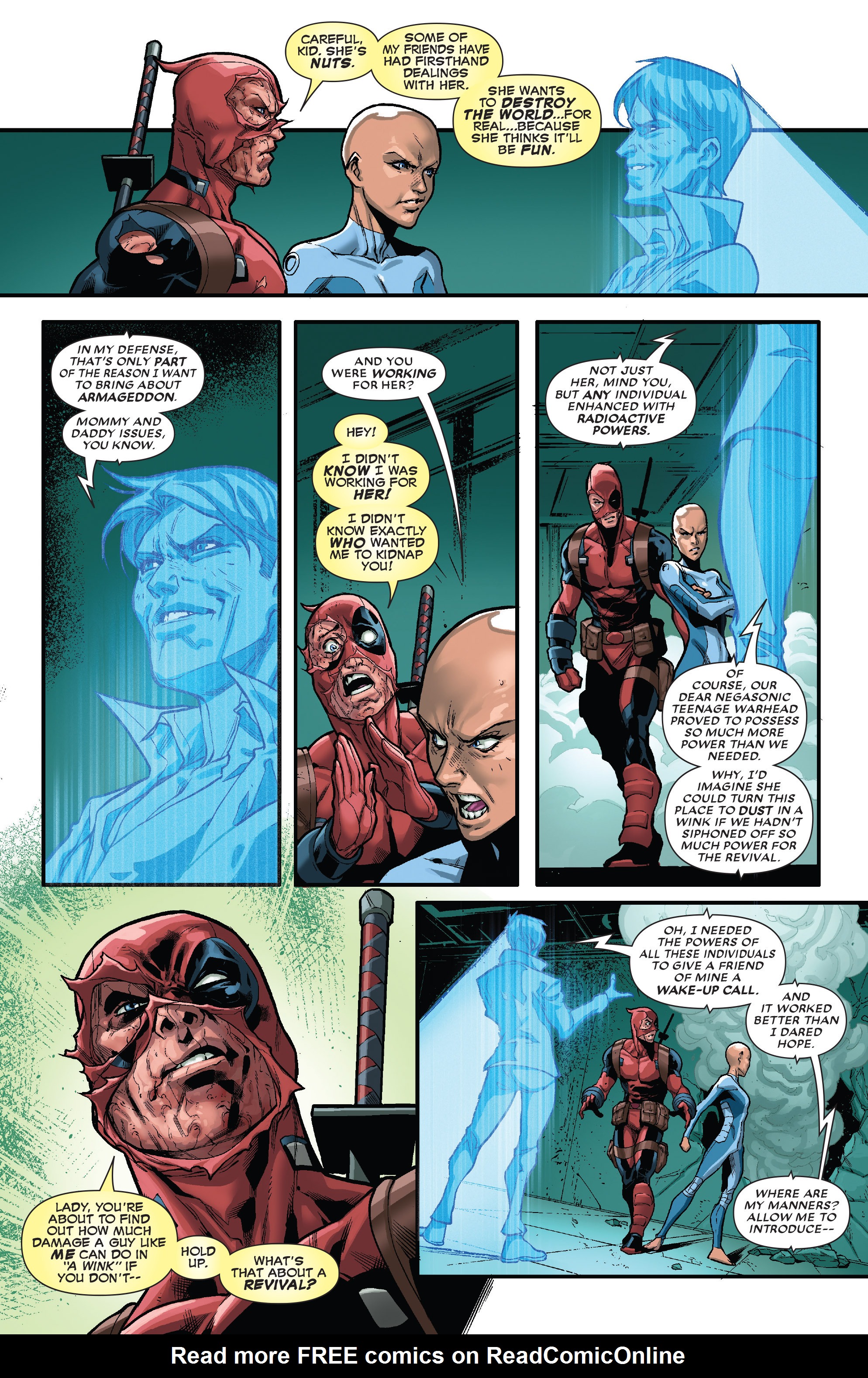 Read online Deadpool & the Mercs For Money [II] comic -  Issue #4 - 19