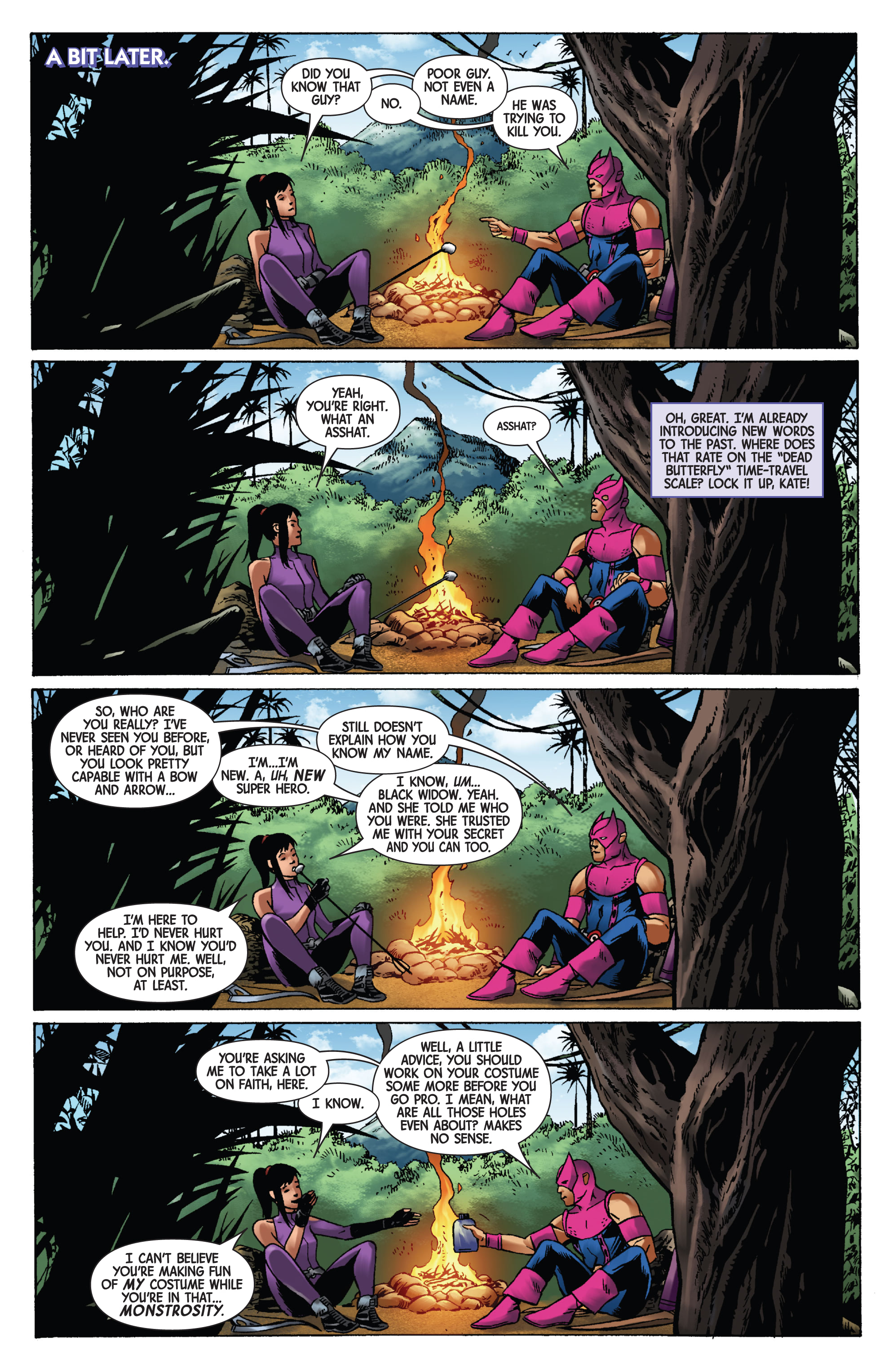 Read online Marvel-Verse: Thanos comic -  Issue #Marvel-Verse (2019) Hawkeye - 92