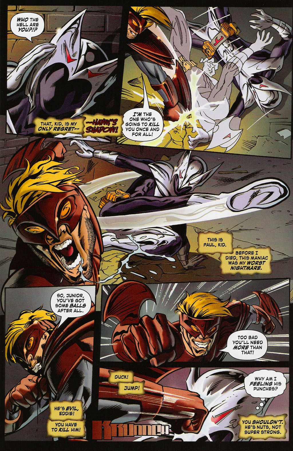 Read online ShadowHawk (2005) comic -  Issue #4 - 4