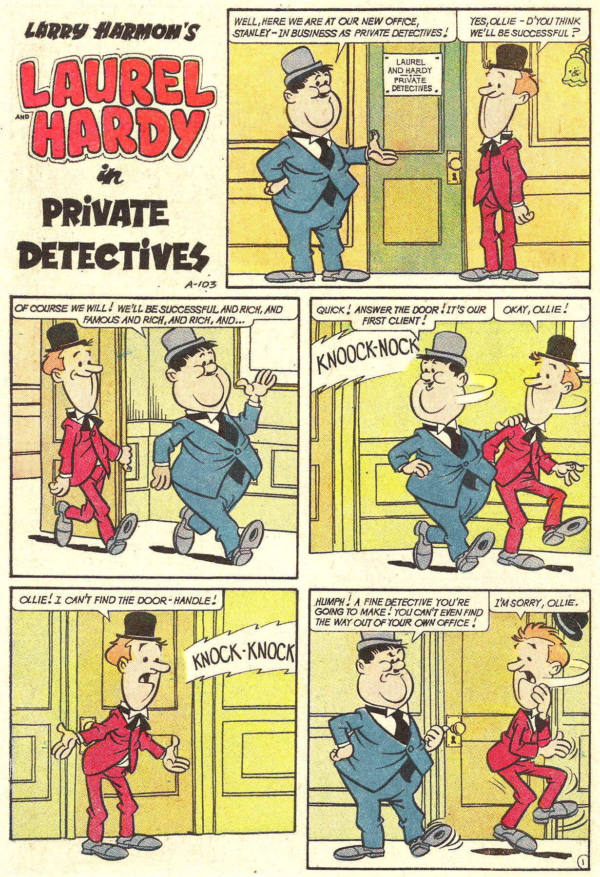 Read online Larry Harmon's Laurel and Hardy comic -  Issue # Full - 10