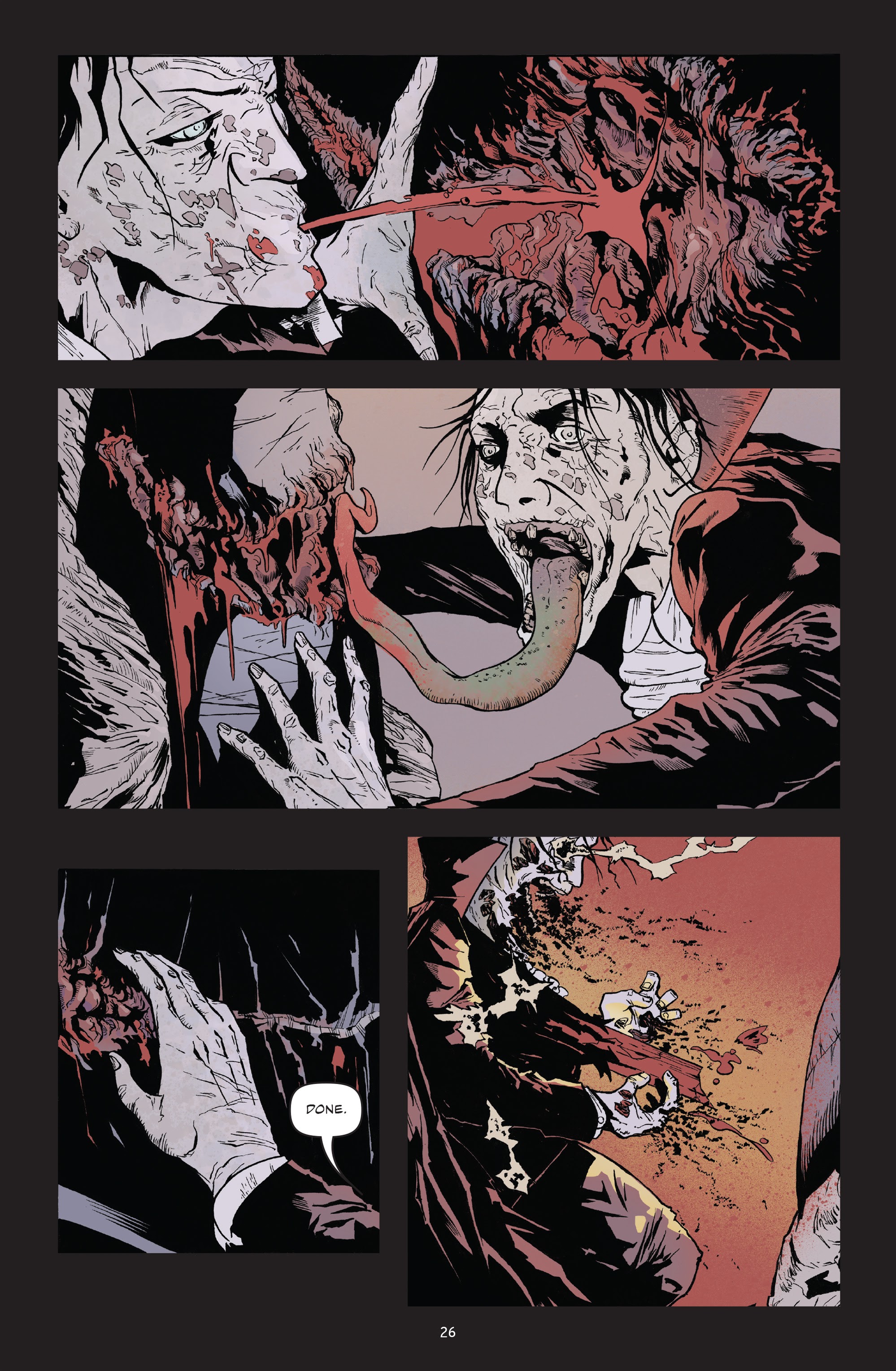 Read online Unmasked: Caddy Full of Blood comic -  Issue # Full - 28