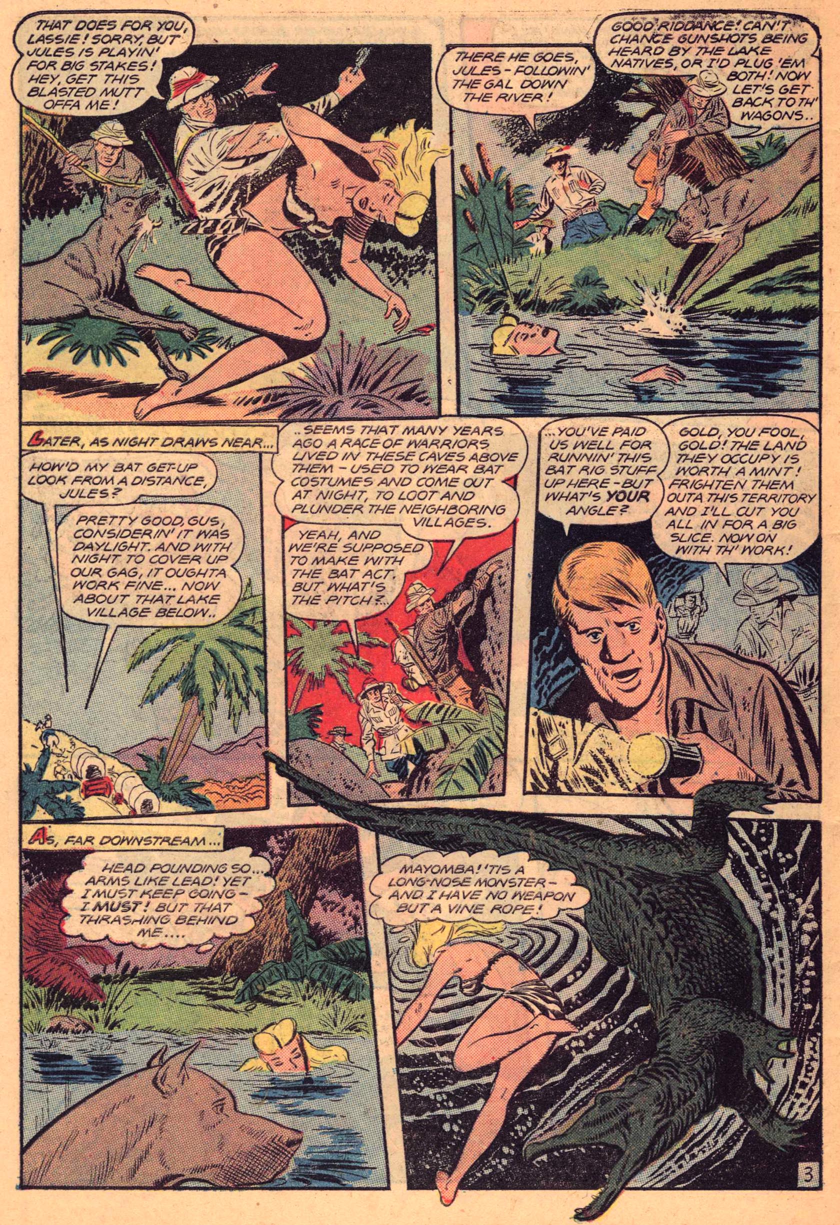 Read online Jungle Comics comic -  Issue #99 - 44