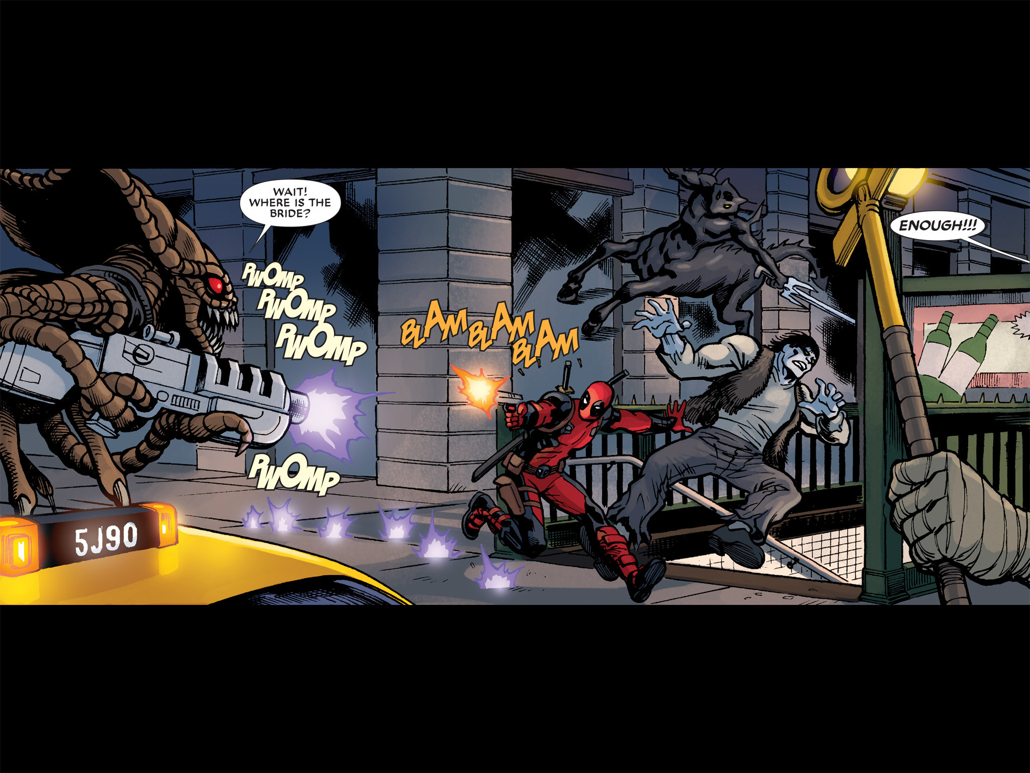 Read online Deadpool: Dracula's Gauntlet comic -  Issue # Part 7 - 60