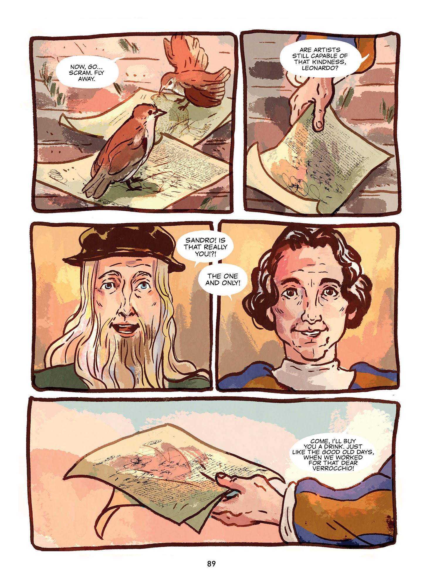Read online Leonardo Da Vinci: The Renaissance of the World comic -  Issue # TPB - 89