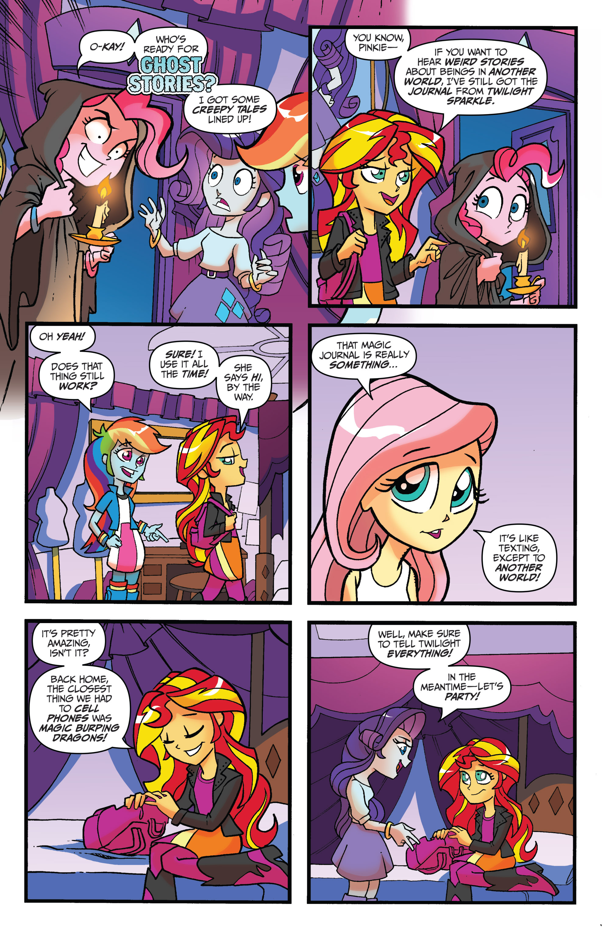 Read online My Little Pony: Equestria Girls Holiday Special 2014 comic -  Issue # Full - 23