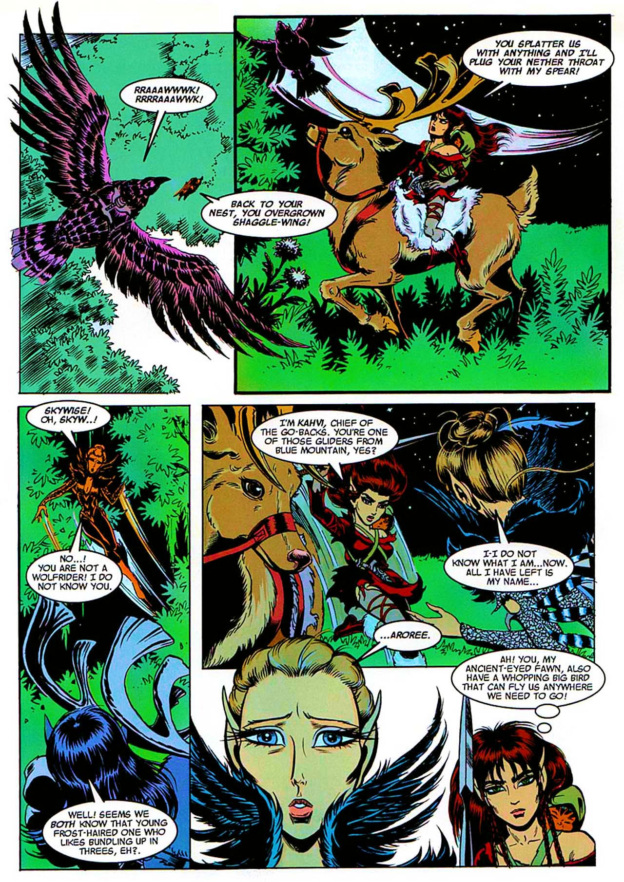 Read online ElfQuest: Kings of the Broken Wheel comic -  Issue #6 - 6