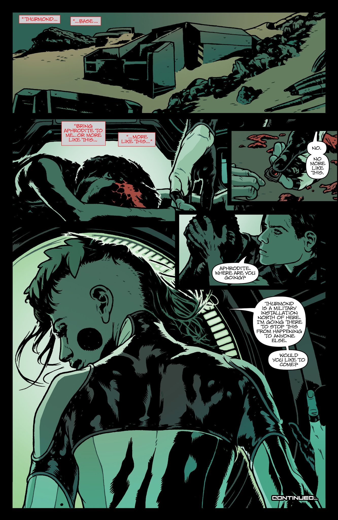 Read online Aphrodite V comic -  Issue #3 - 21