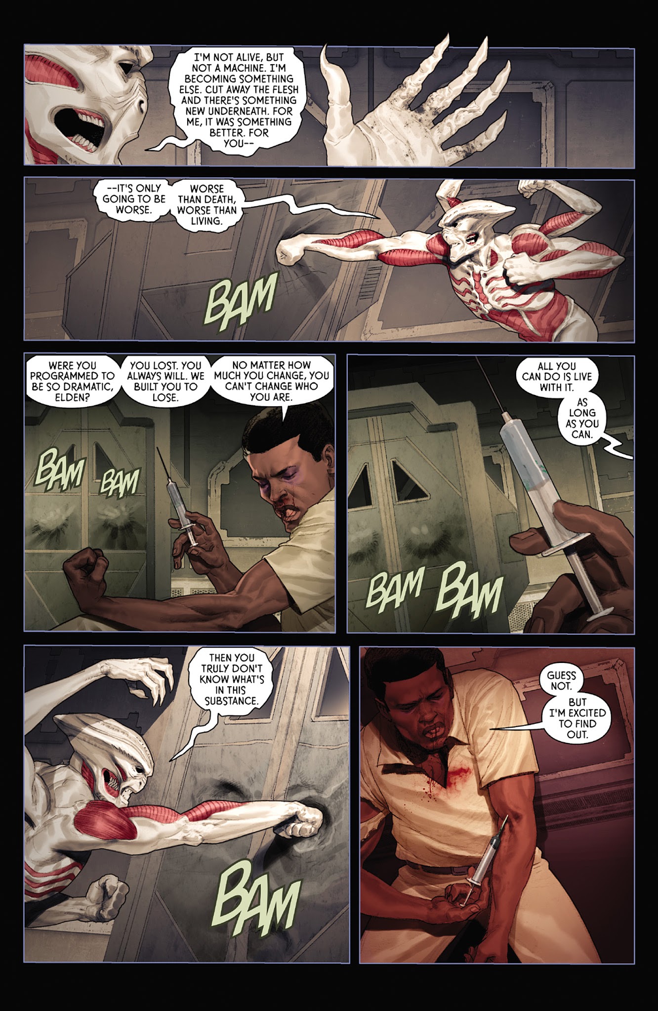 Read online Alien vs. Predator: Fire and Stone comic -  Issue #3 - 18