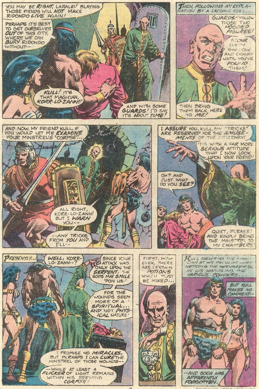 Read online Kull The Destroyer comic -  Issue #25 - 6