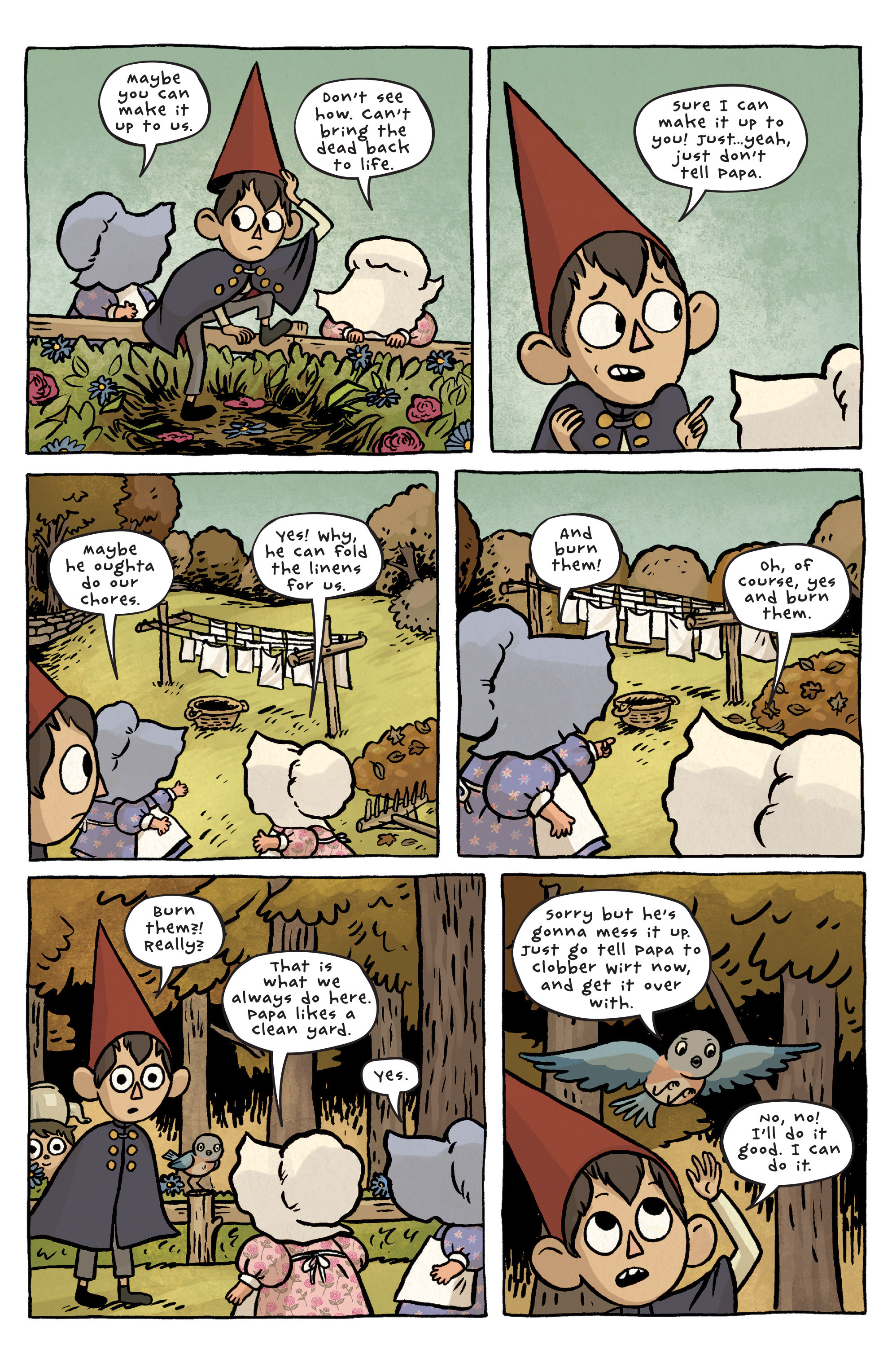 Read online Over the Garden Wall (2015) comic -  Issue #1 - 7