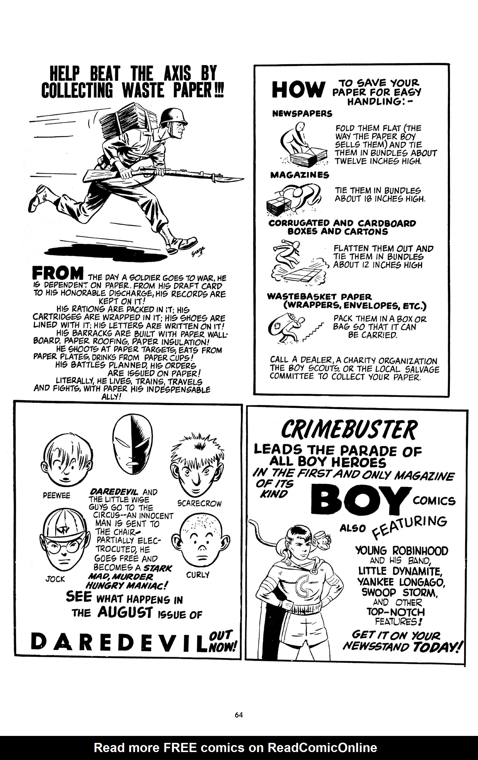 Read online Crime Does Not Pay Archives comic -  Issue # TPB 4 (Part 1) - 64