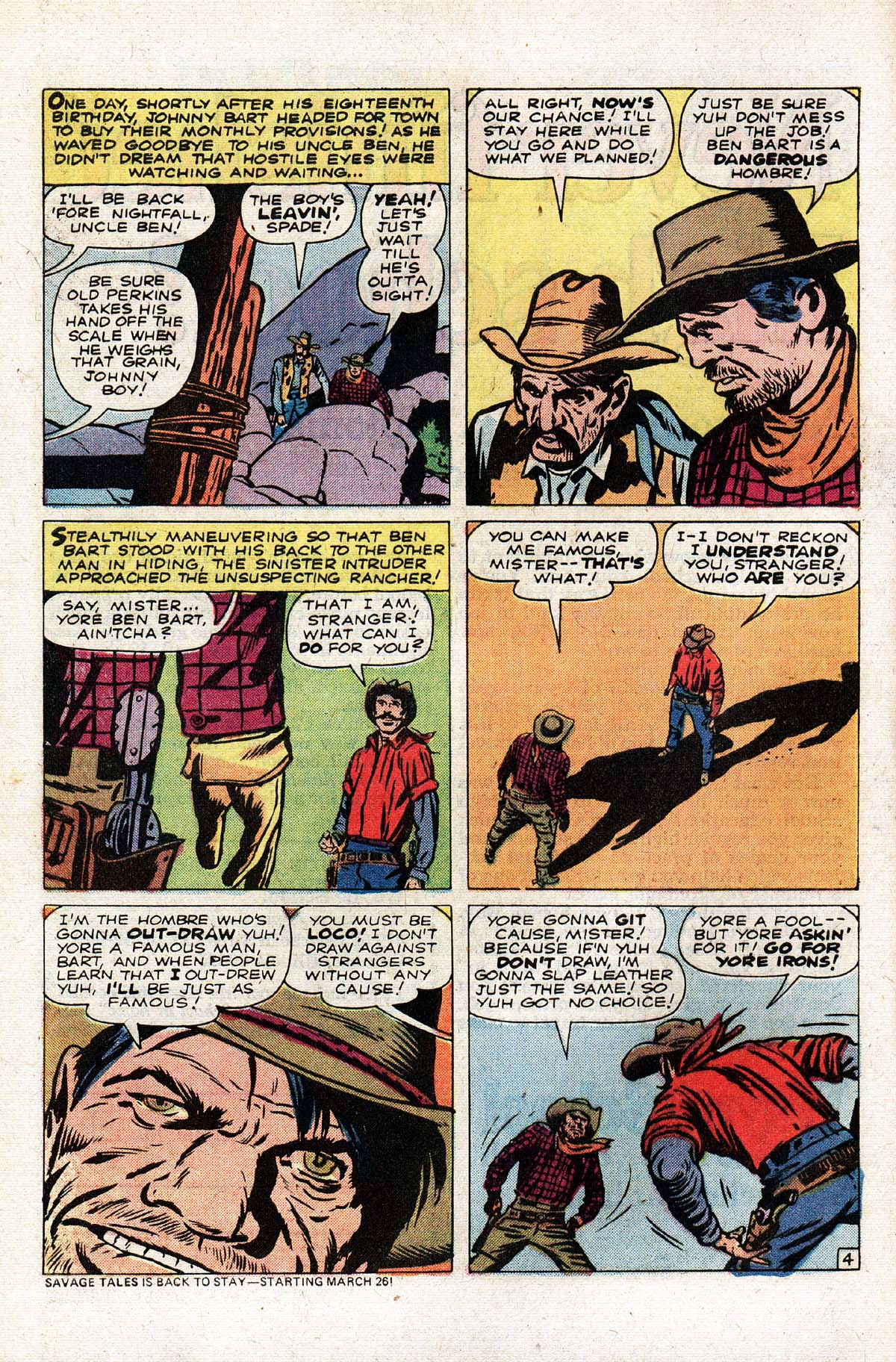 Read online The Mighty Marvel Western comic -  Issue #32 - 5