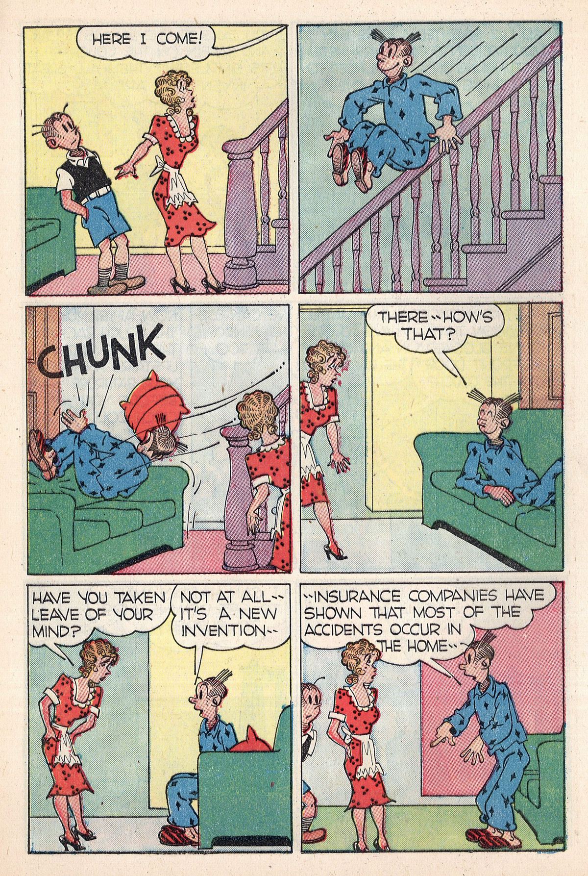 Read online Blondie Comics (1947) comic -  Issue #9 - 9