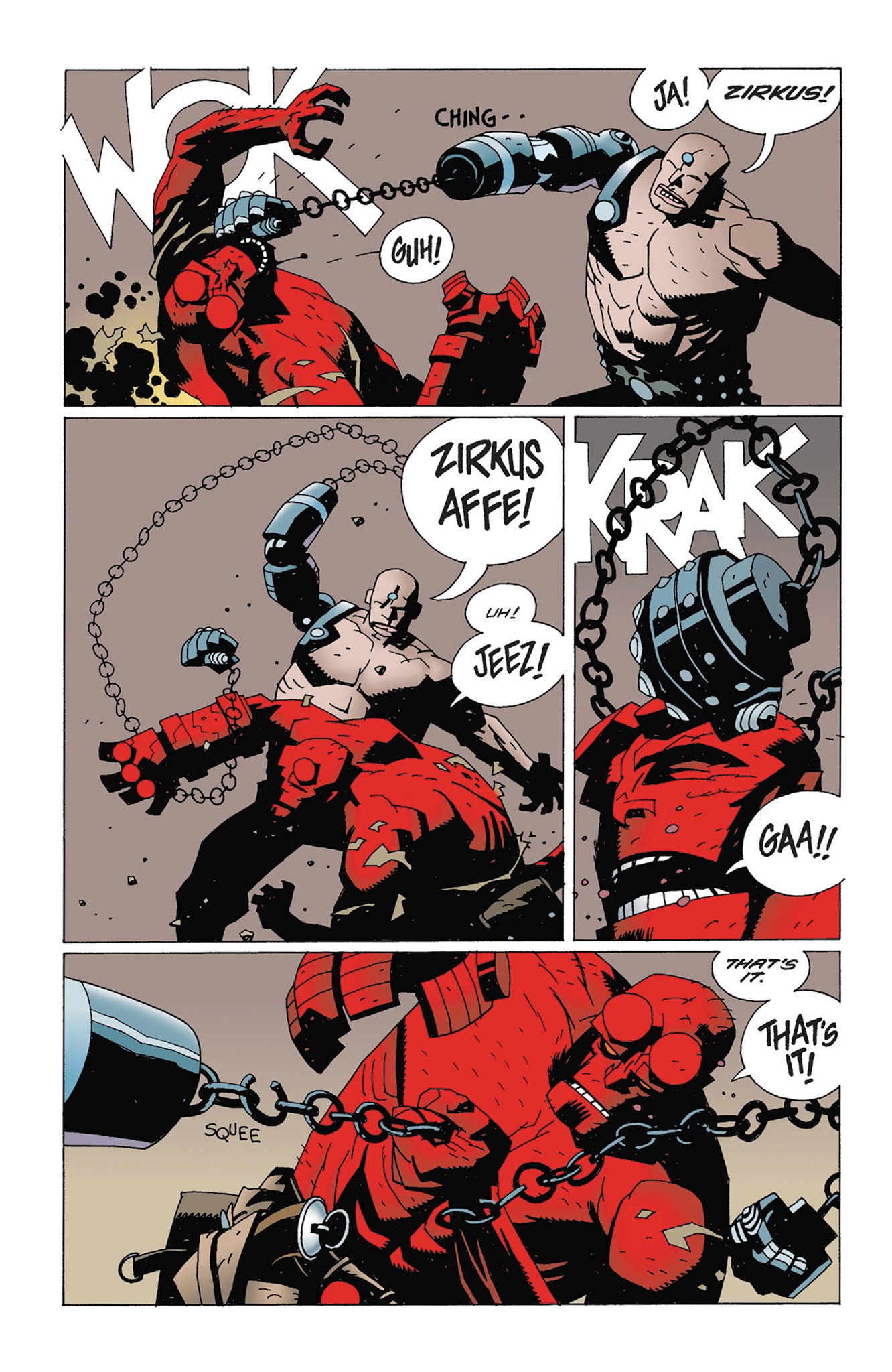 Read online Hellboy: Wake the Devil comic -  Issue # _TPB - 36