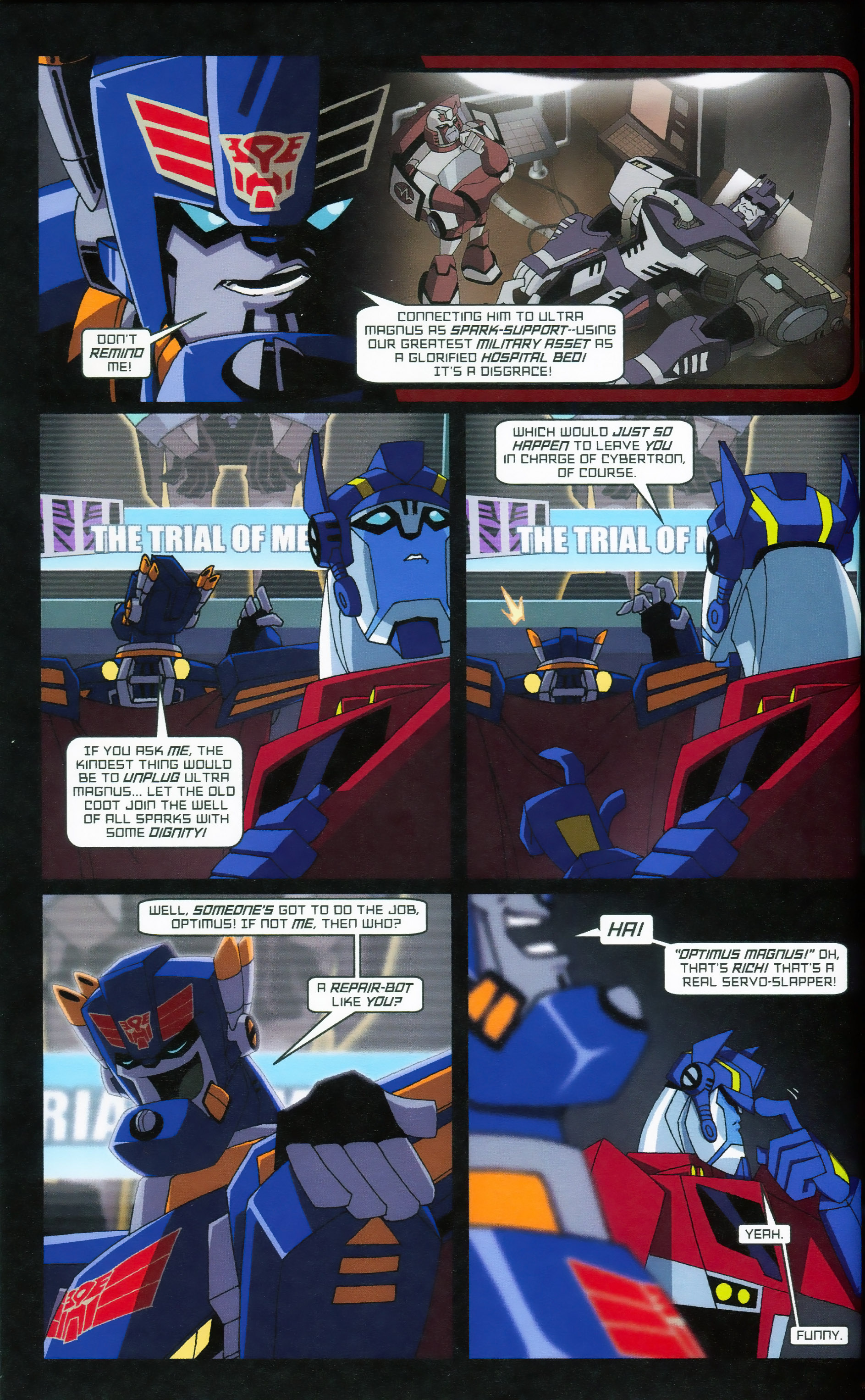 Read online Transformers Animated – Trial and Error comic -  Issue # Full - 8