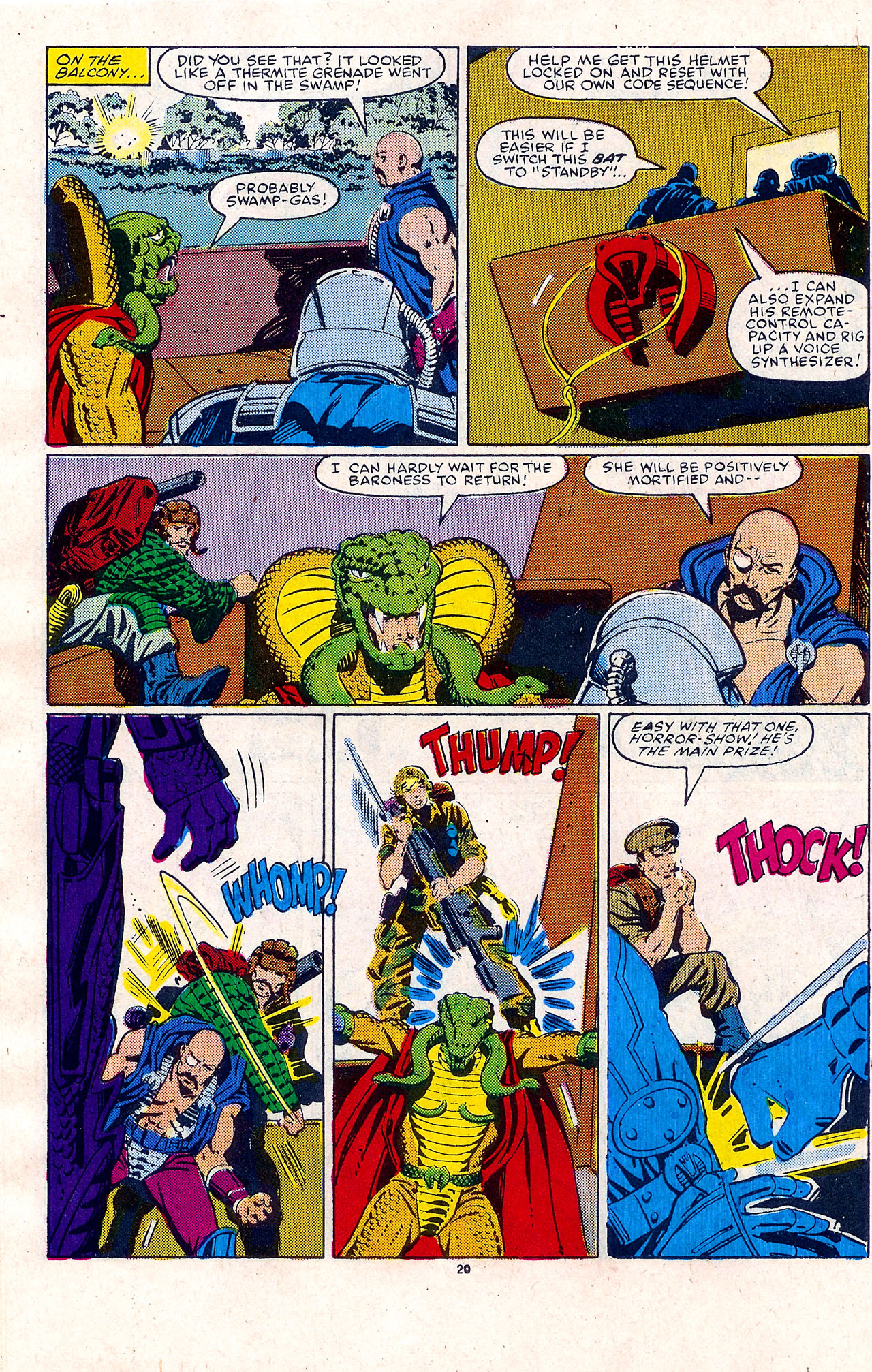 Read online G.I. Joe Yearbook comic -  Issue #4 - 22
