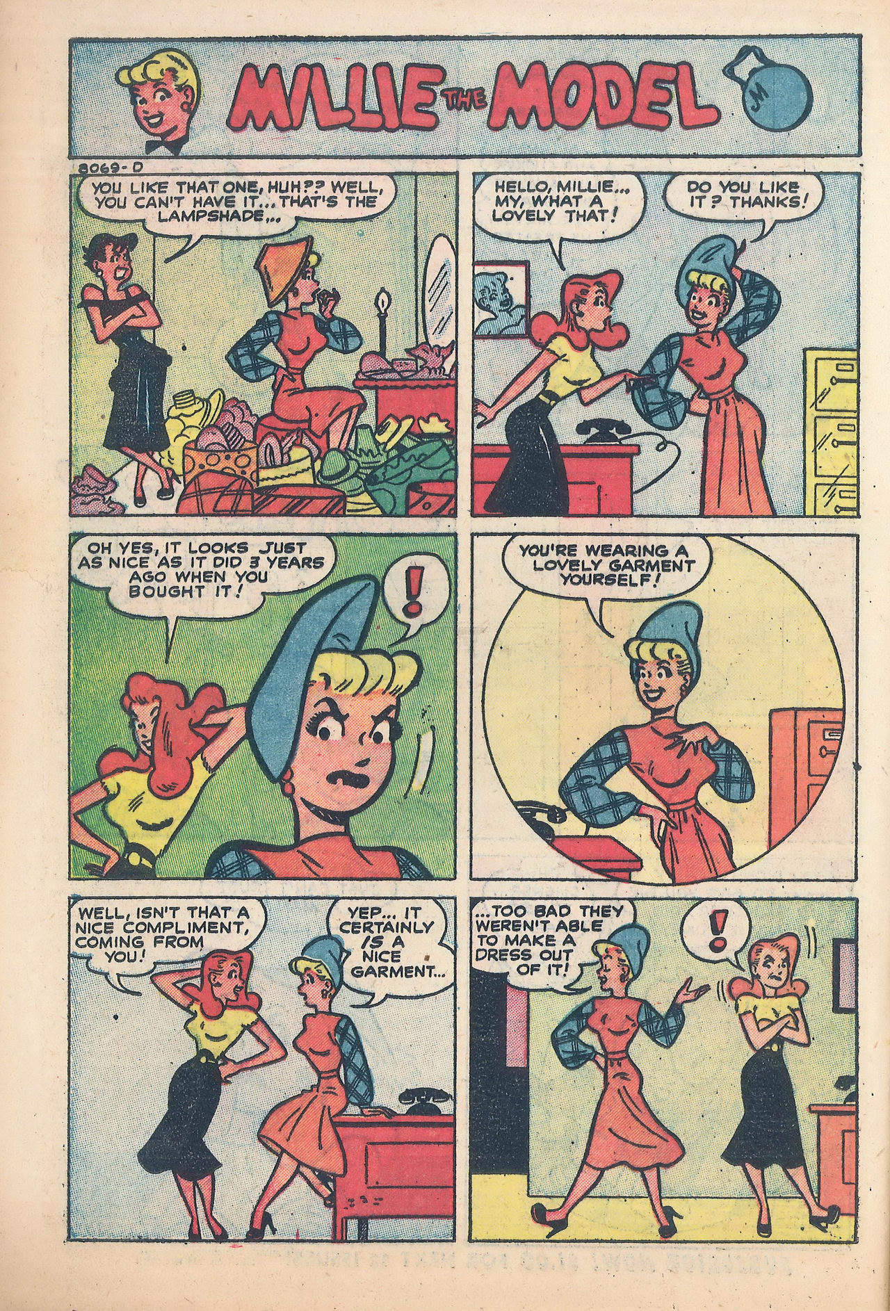 Read online Millie the Model comic -  Issue #29 - 32