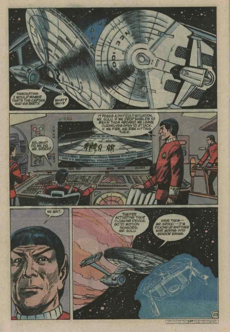 Read online Star Trek (1984) comic -  Issue #49 - 20