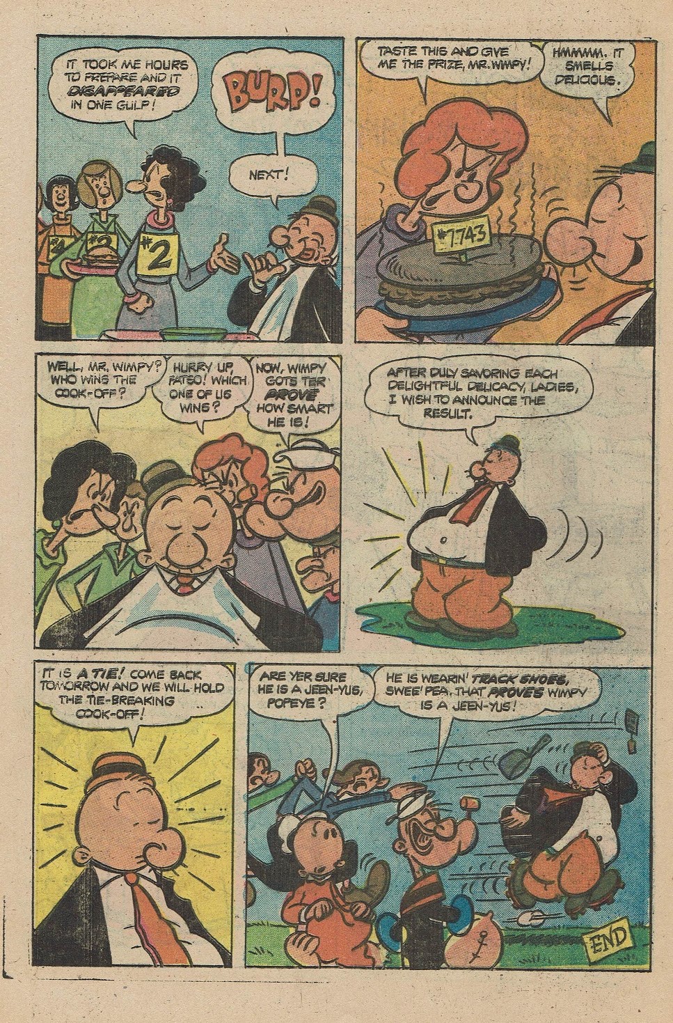 Read online Popeye (1948) comic -  Issue #132 - 32
