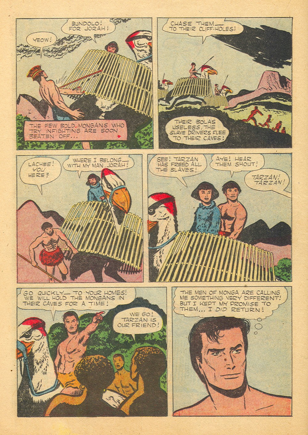 Read online Tarzan (1948) comic -  Issue #60 - 18