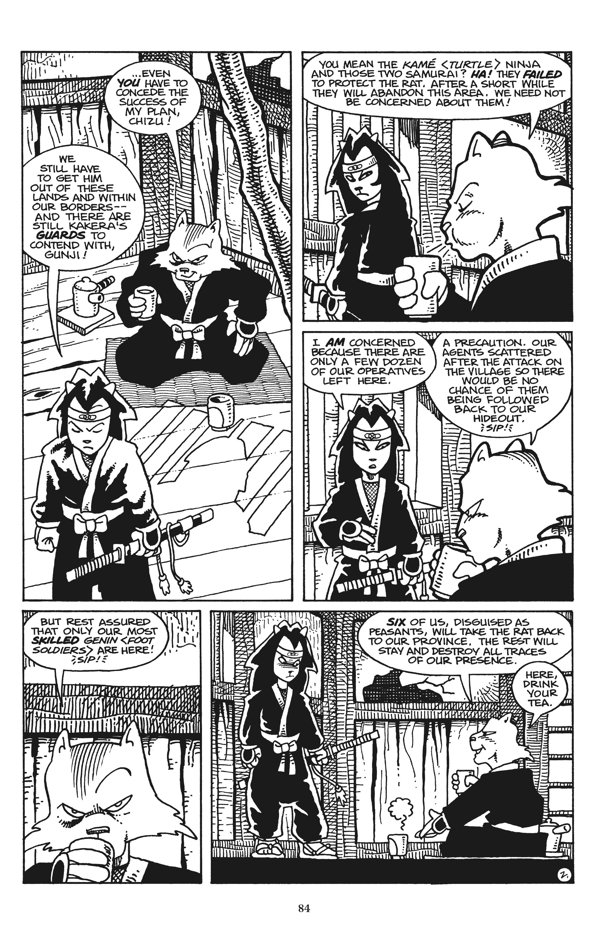 Read online Usagi Yojimbo/Teenage Mutant Ninja Turtles: The Complete Collection comic -  Issue # TPB (Part 1) - 77