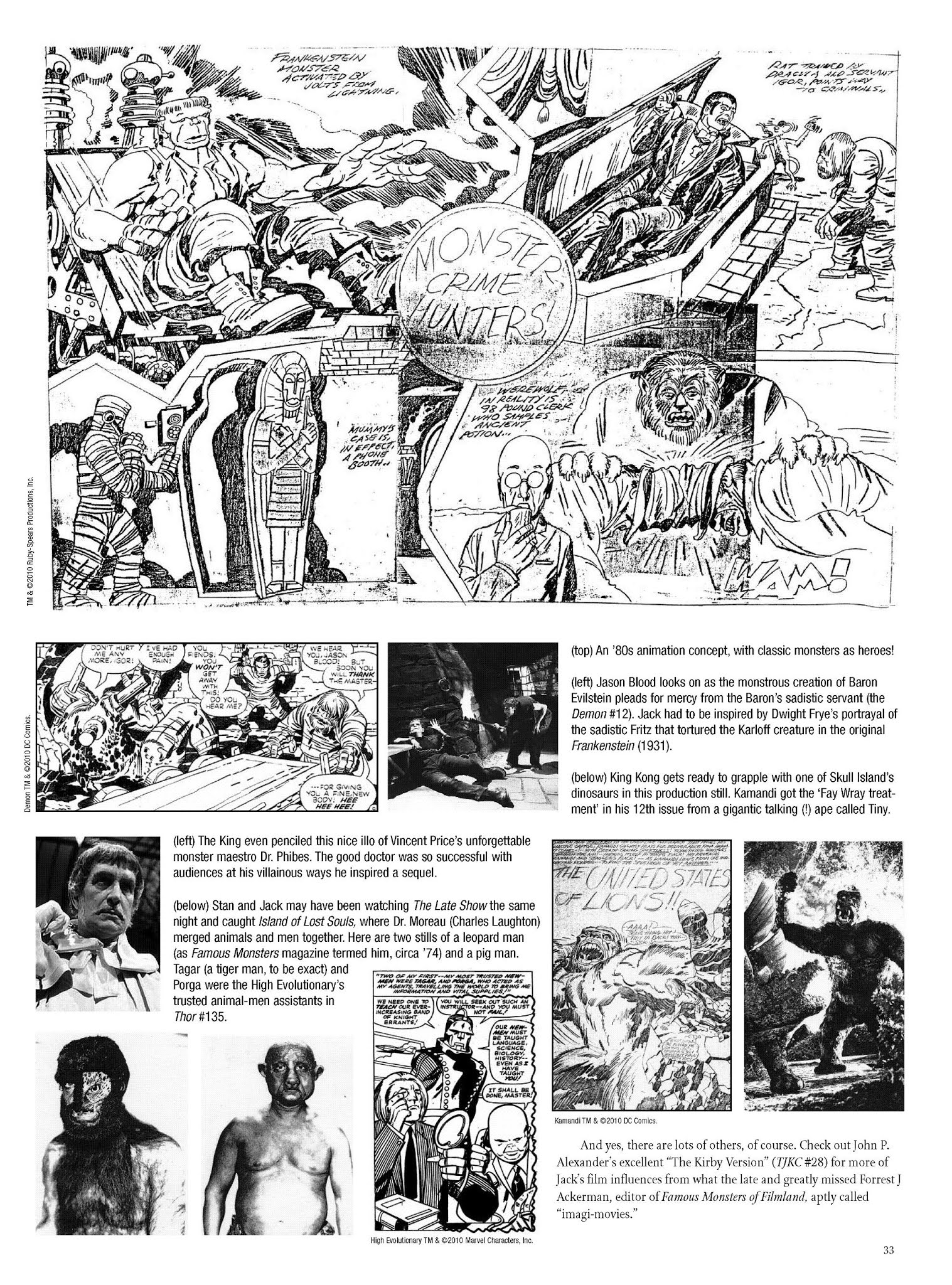 Read online The Jack Kirby Collector comic -  Issue #55 - 32