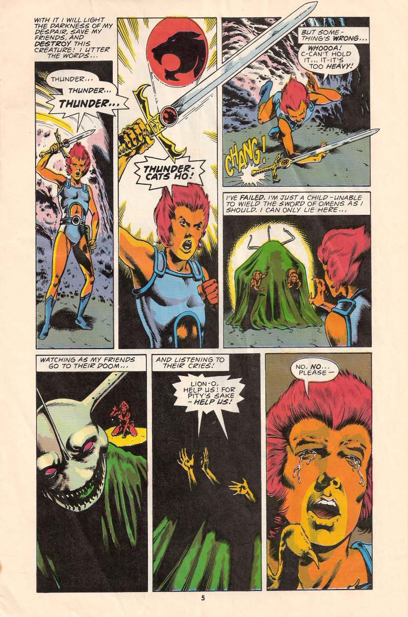 Read online ThunderCats (1987) comic -  Issue #9 - 5
