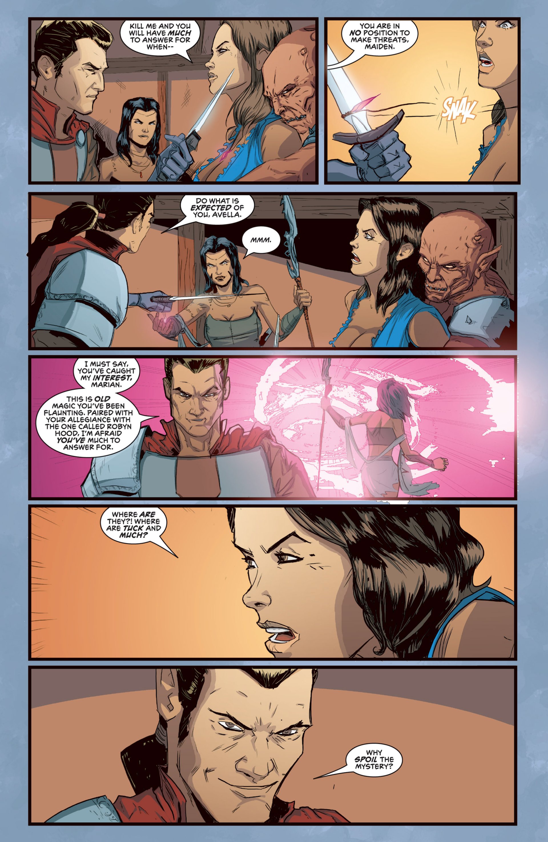 Read online Grimm Fairy Tales presents Robyn Hood: Wanted comic -  Issue #2 - 22