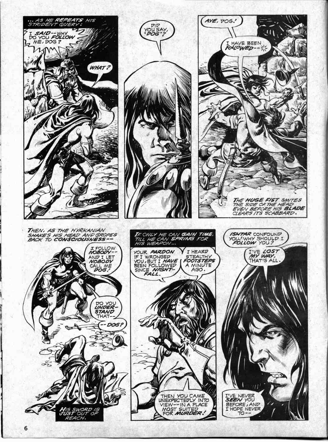 Read online The Savage Sword Of Conan comic -  Issue #36 - 6