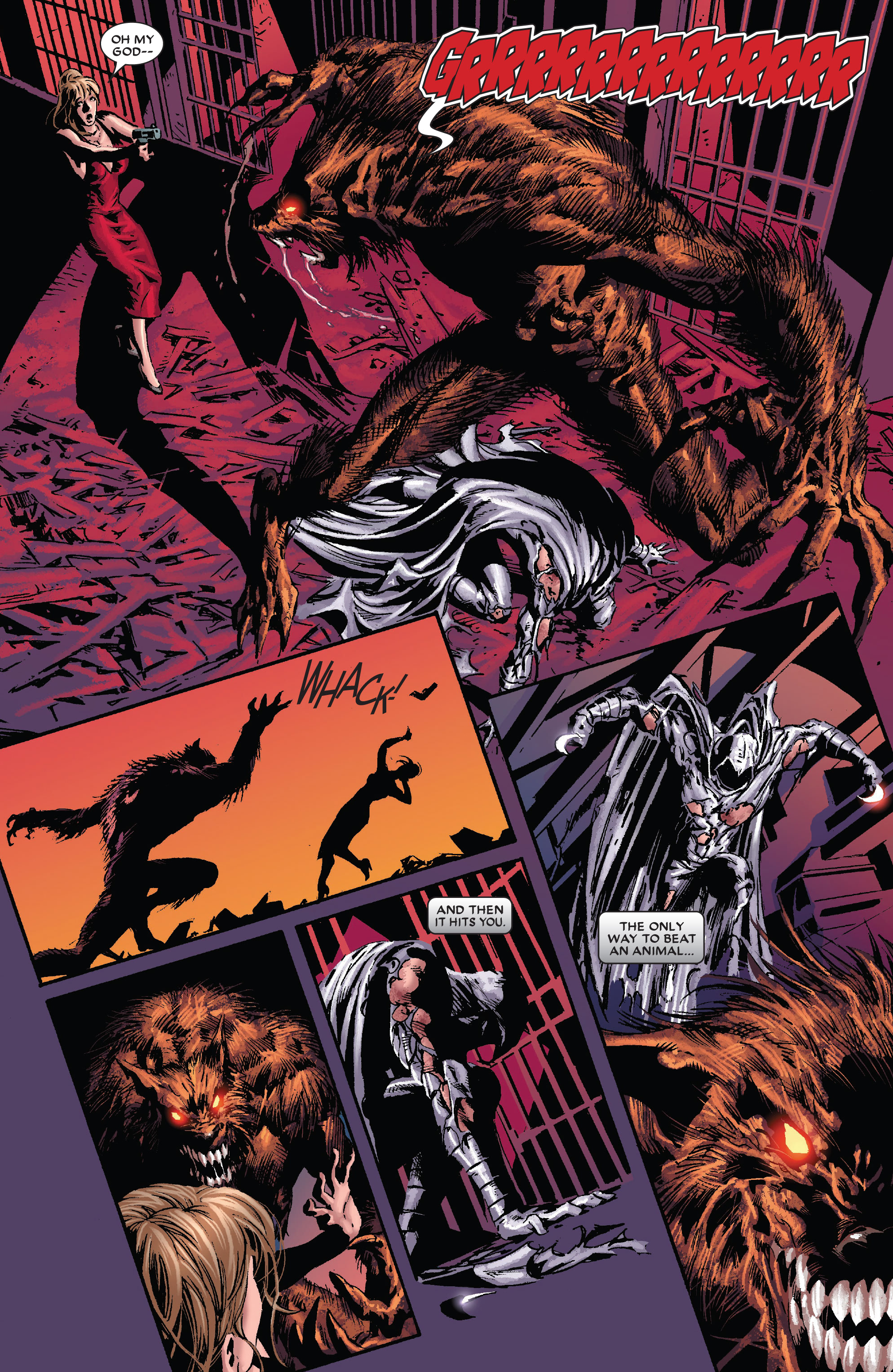 Read online Moon Knight by Huston, Benson & Hurwitz Omnibus comic -  Issue # TPB (Part 6) - 62