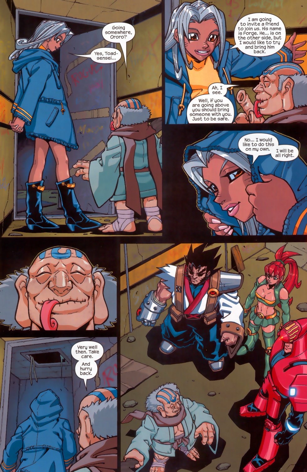 Read online X-Men: Ronin comic -  Issue #5 - 23