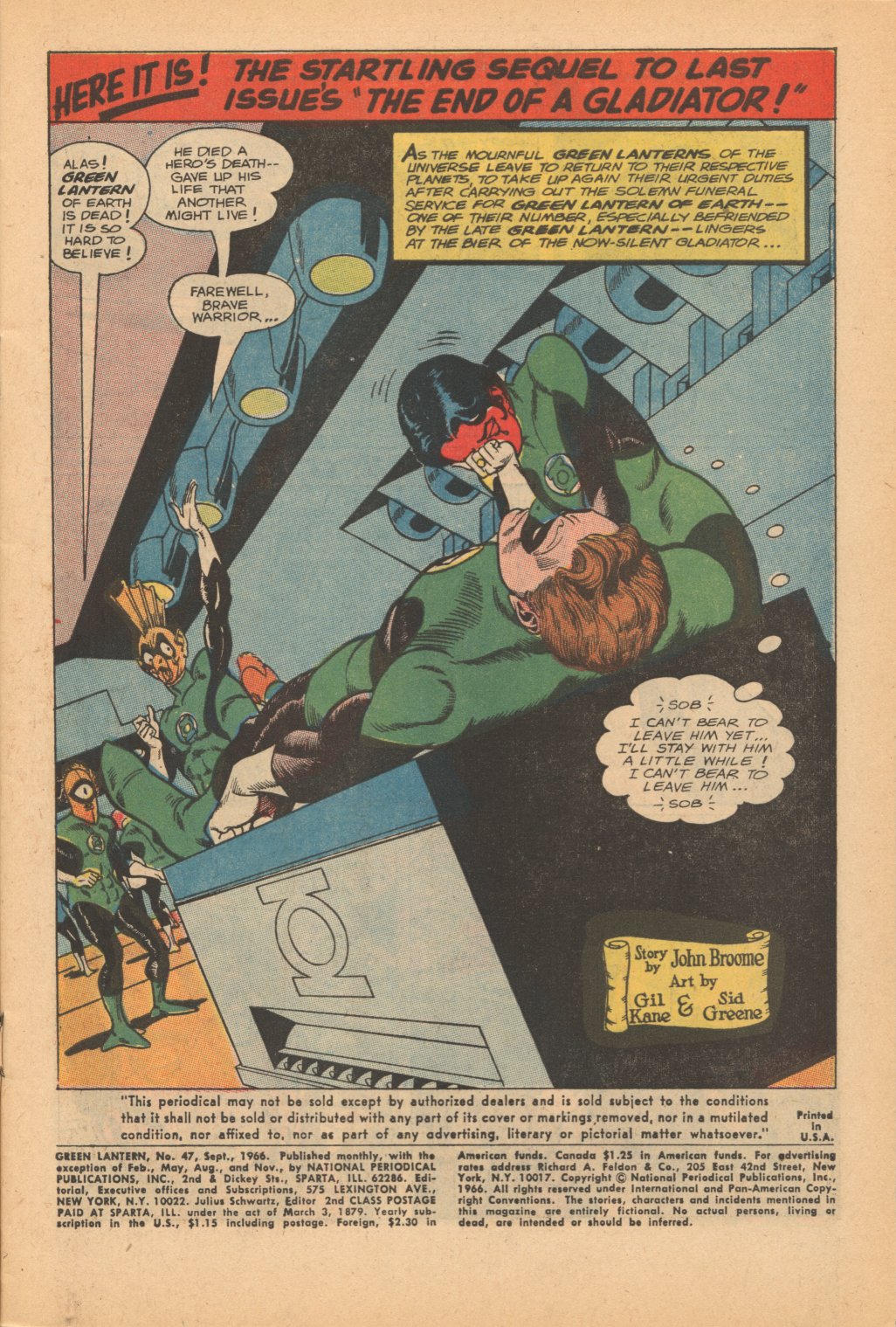 Green Lantern (1960) Issue #47 #50 - English 3
