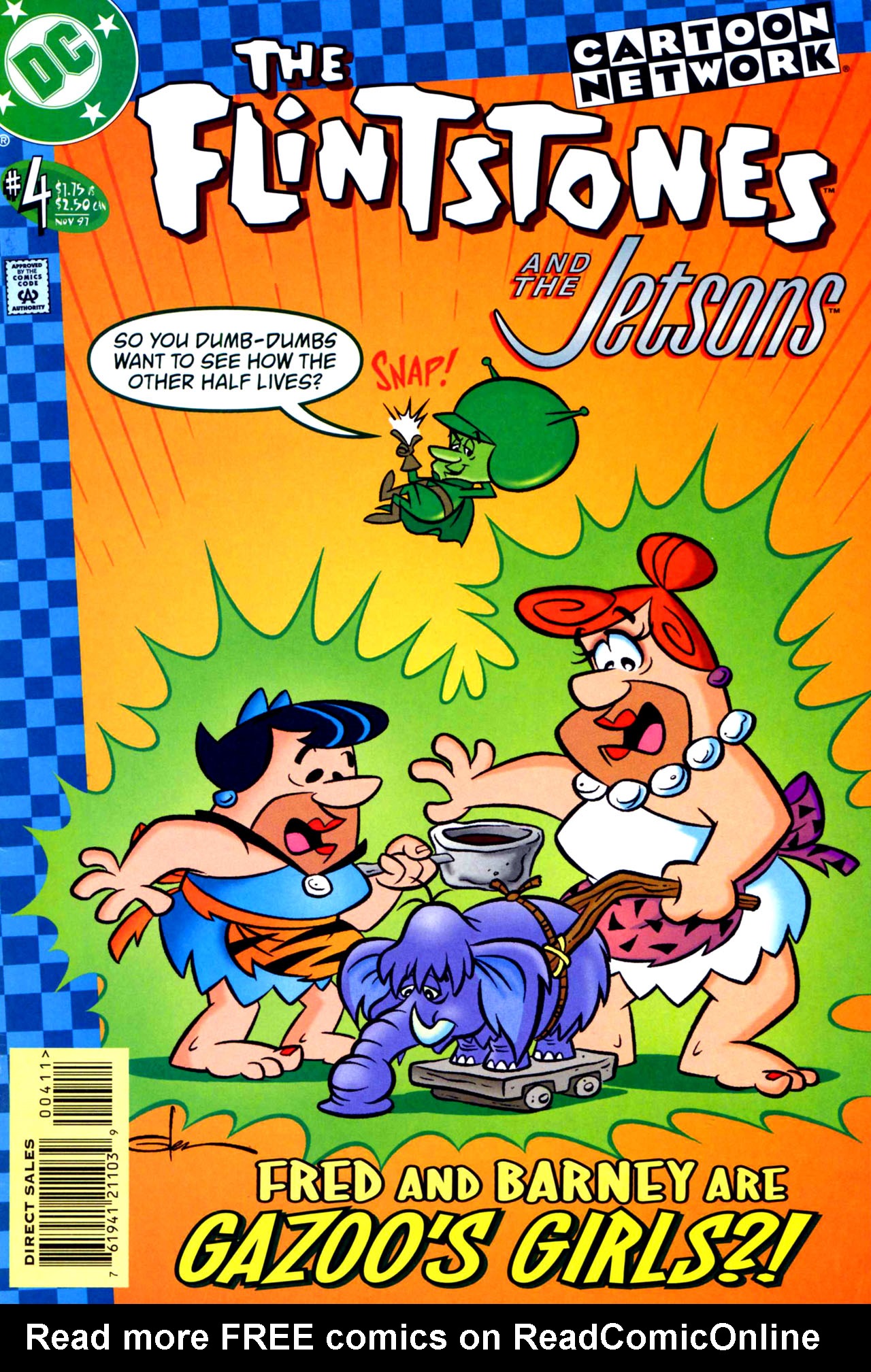Read online The Flintstones and the Jetsons comic -  Issue #4 - 1